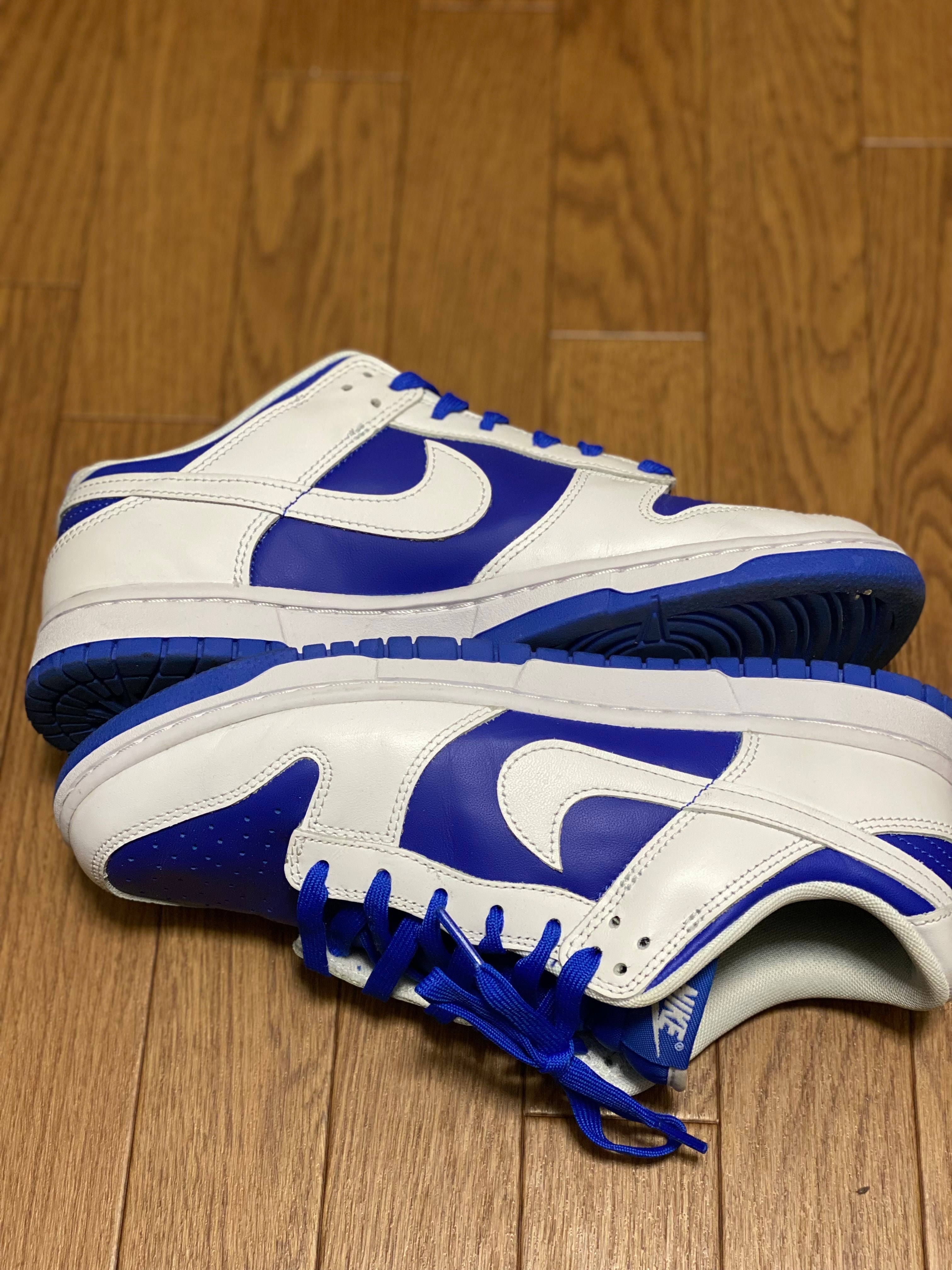 Nike Dunk Low Retro "Racer Blue and White"