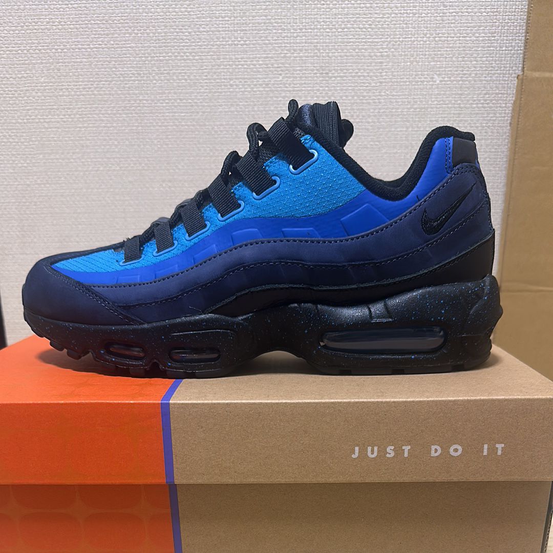 Stash × Nike Air Max 95 "Black and Harbor Blue" (2024)