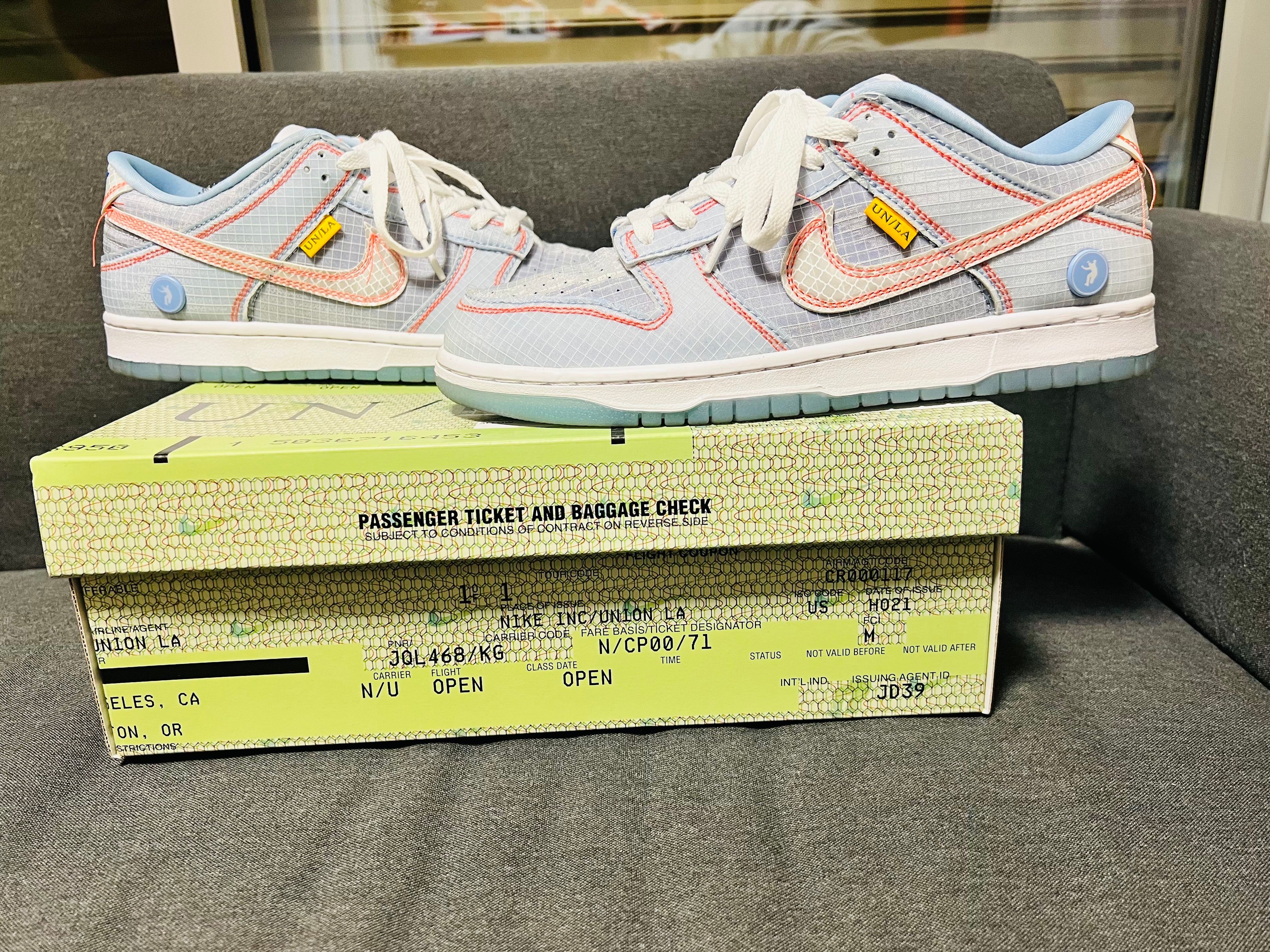 UNION × Nike Dunk Low "Argon"