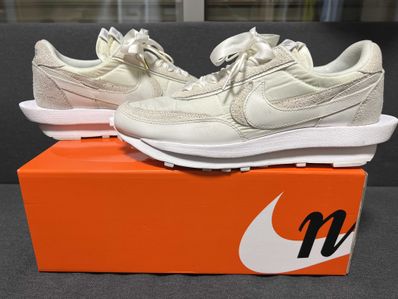 sacai × Nike LDV Waffle "Triple White"