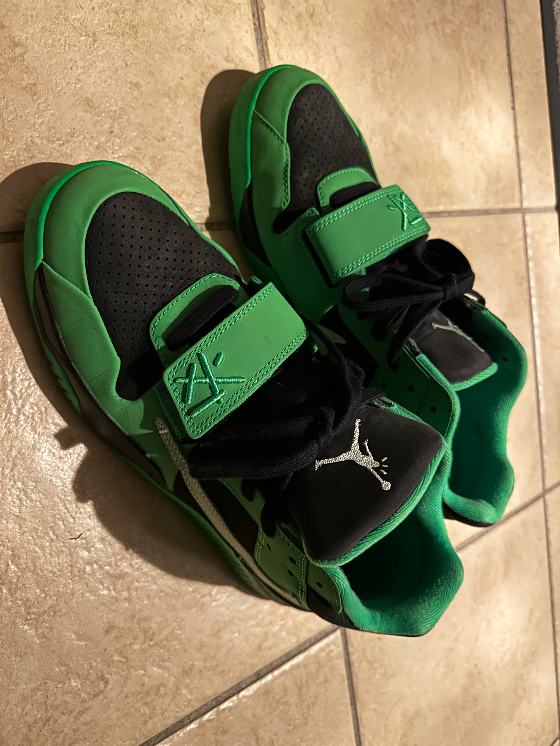Travis Scott × Nike Jordan Jumpman Jack CJ1 T-Rexx "Green Spark"