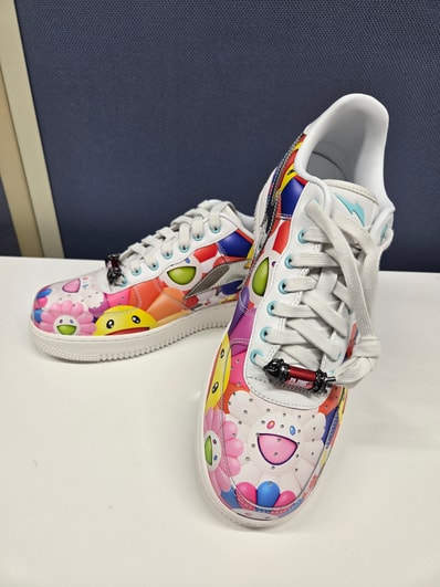 RTFKT × Nike Air Force 1 "Murakami Drip"
