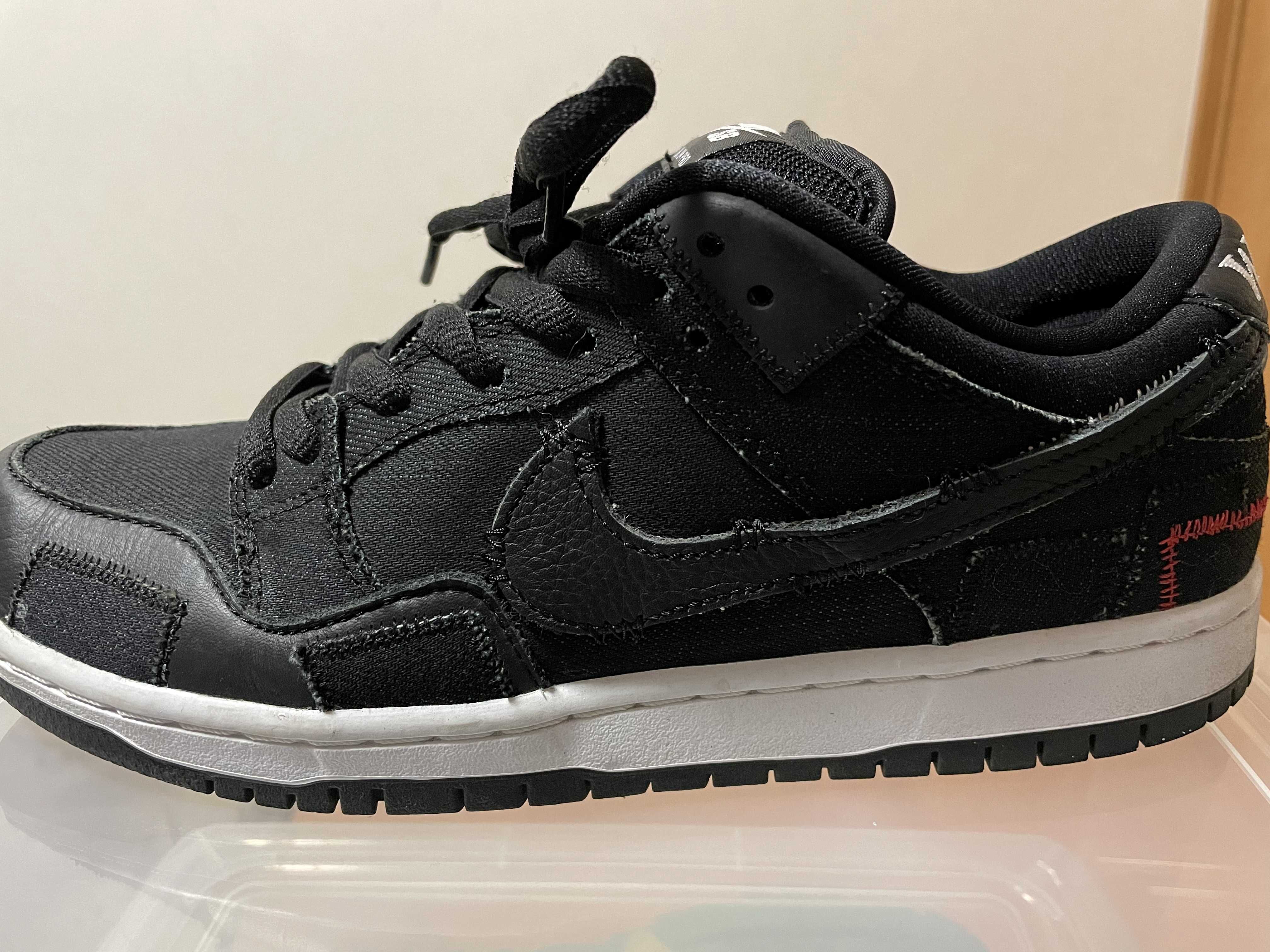 Wasted Youth × Nike SB Dunk Low "Black Denim" / VERDY