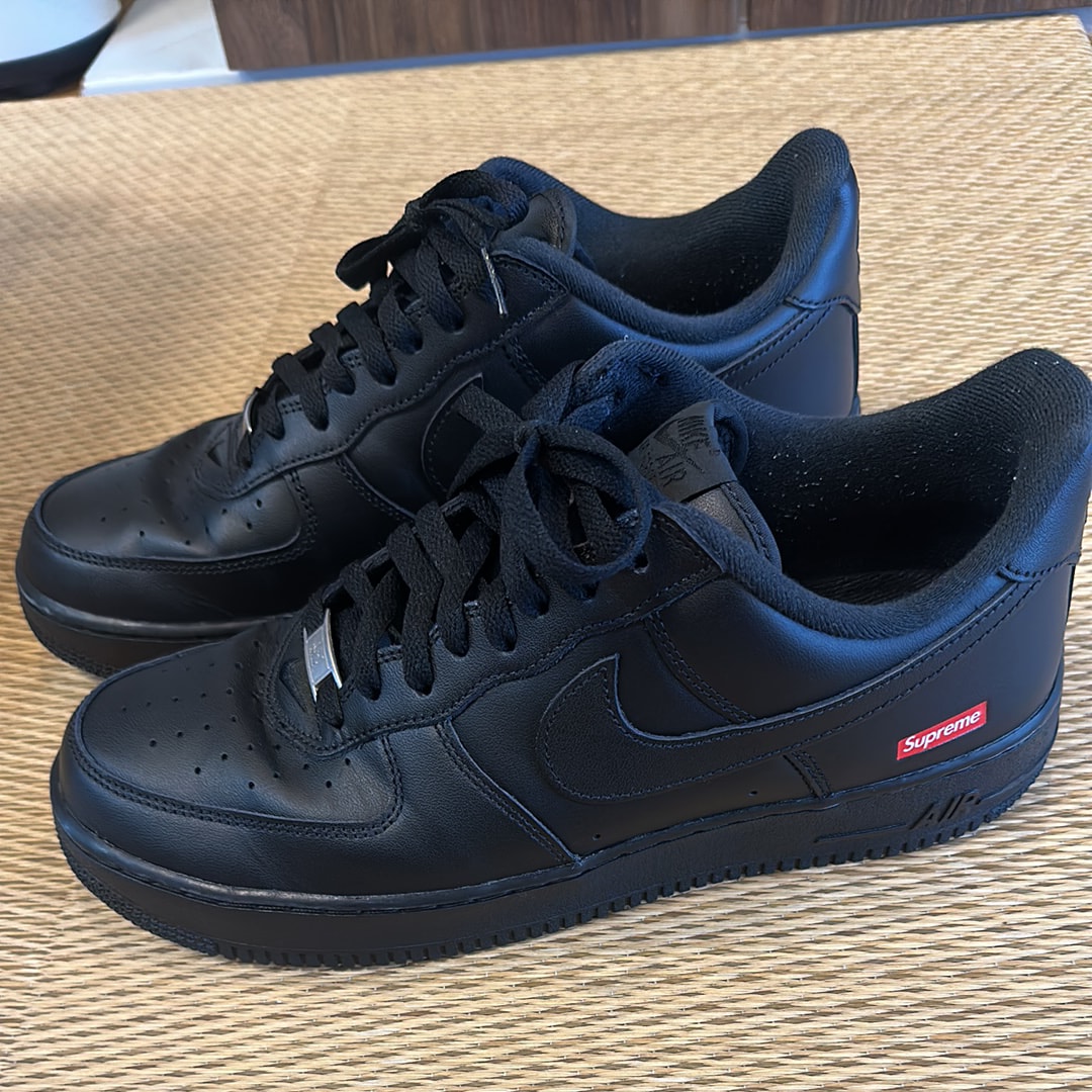 Supreme × Nike Air Force 1 Low "Black"