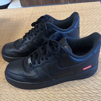 Supreme × Nike Air Force 1 Low "Black"