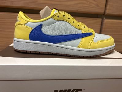 Travis Scott × Nike Women's Air Jordan 1 Retro Low OG "Canary"