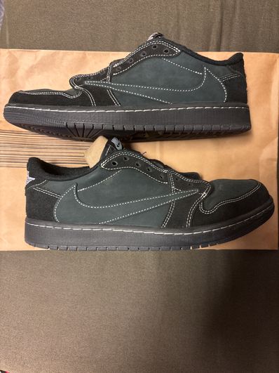 Travis Scott × Nike Air Jordan 1 Low OG SP "Black Phantom"