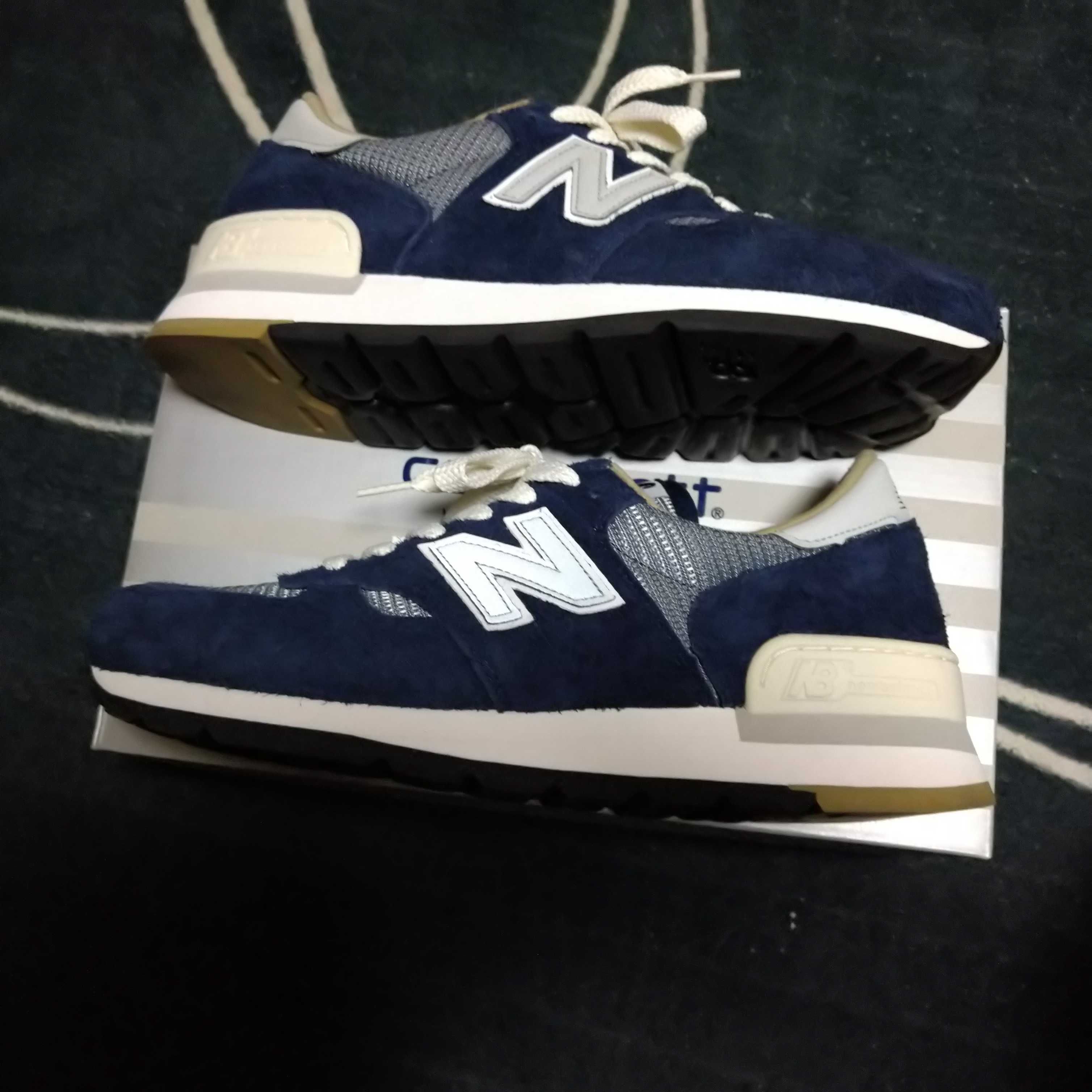Carhartt WIP × New Balance 990V1 "Dark Navy/Pussywillow Gray"