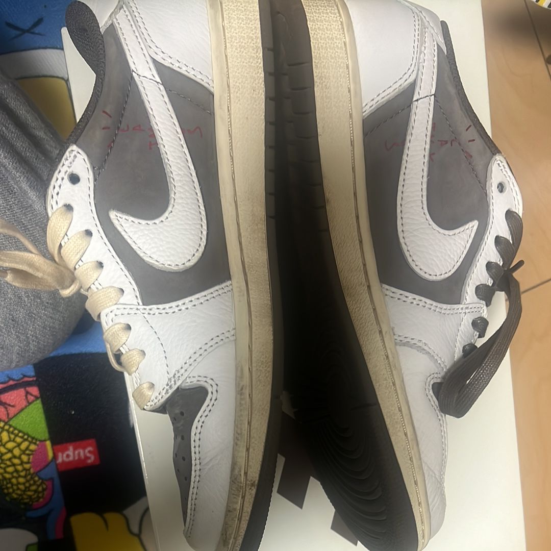 Travis Scott × Nike Air Jordan 1 Low OG SP "Reverse Mocha/Sail and Ridgerock"