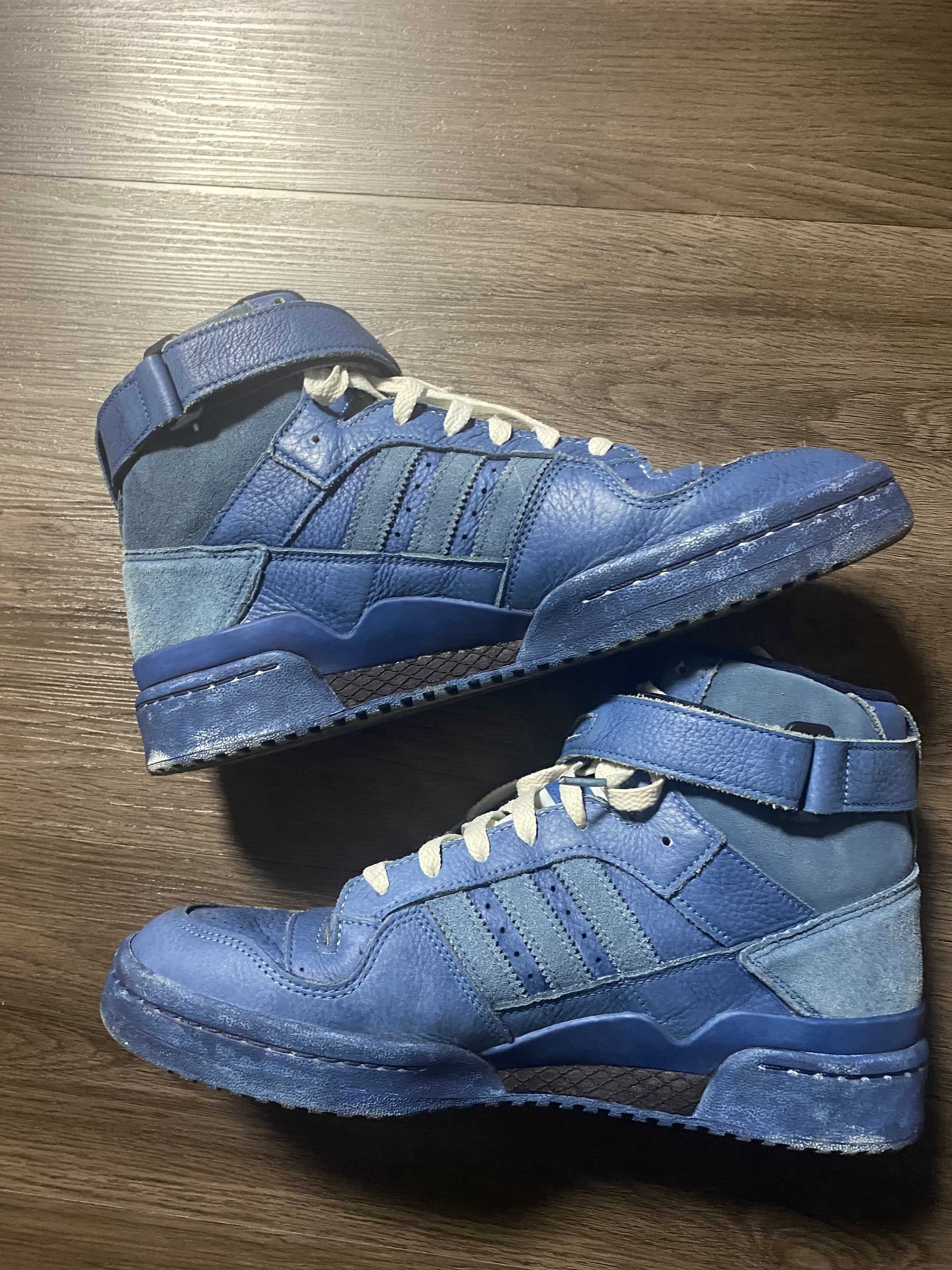 adidas Forum 84 High Blue Thread "Indigo"