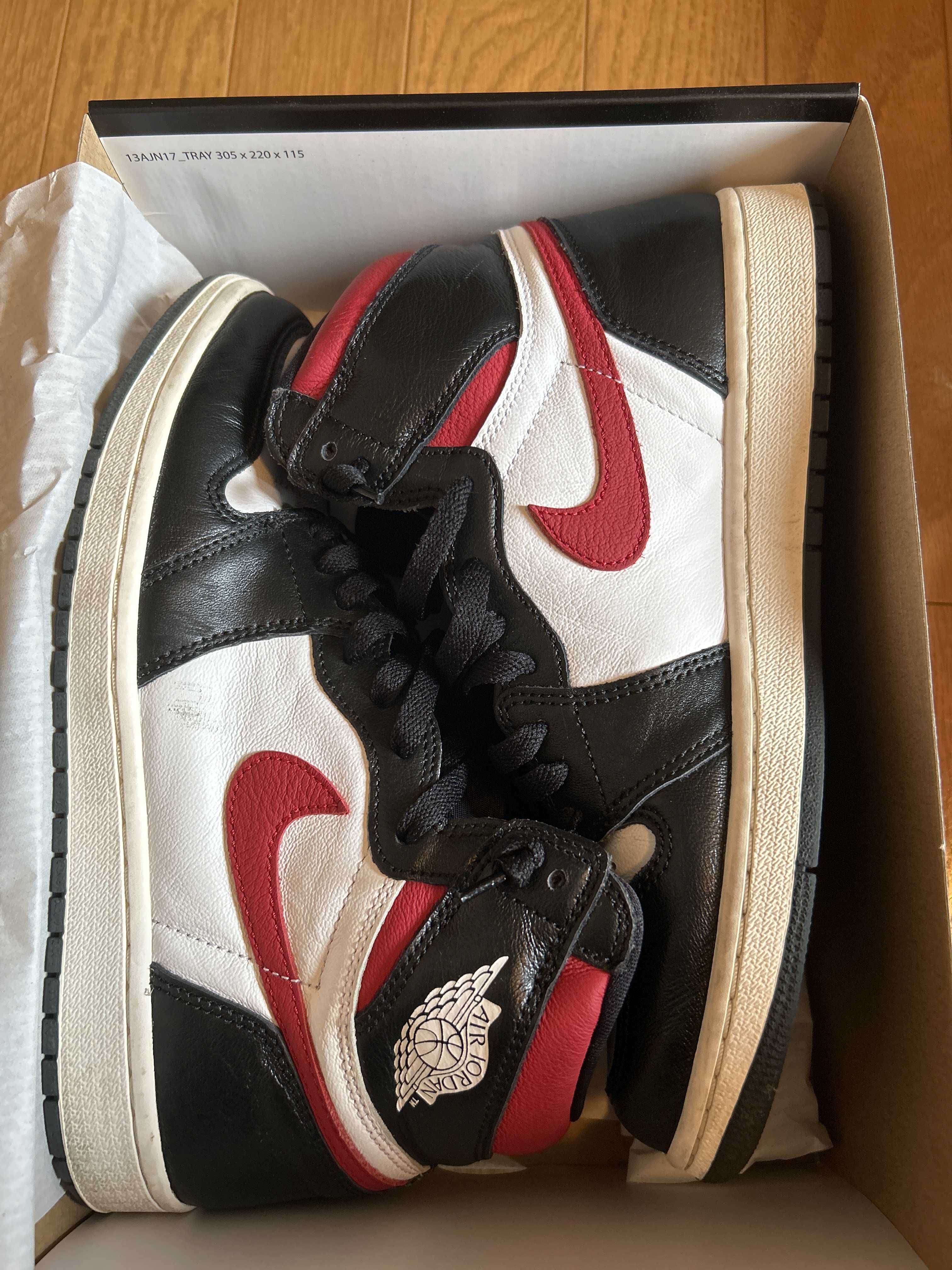 Nike Air Jordan 1 Retro High "Black/White/Sail/Gym Red"