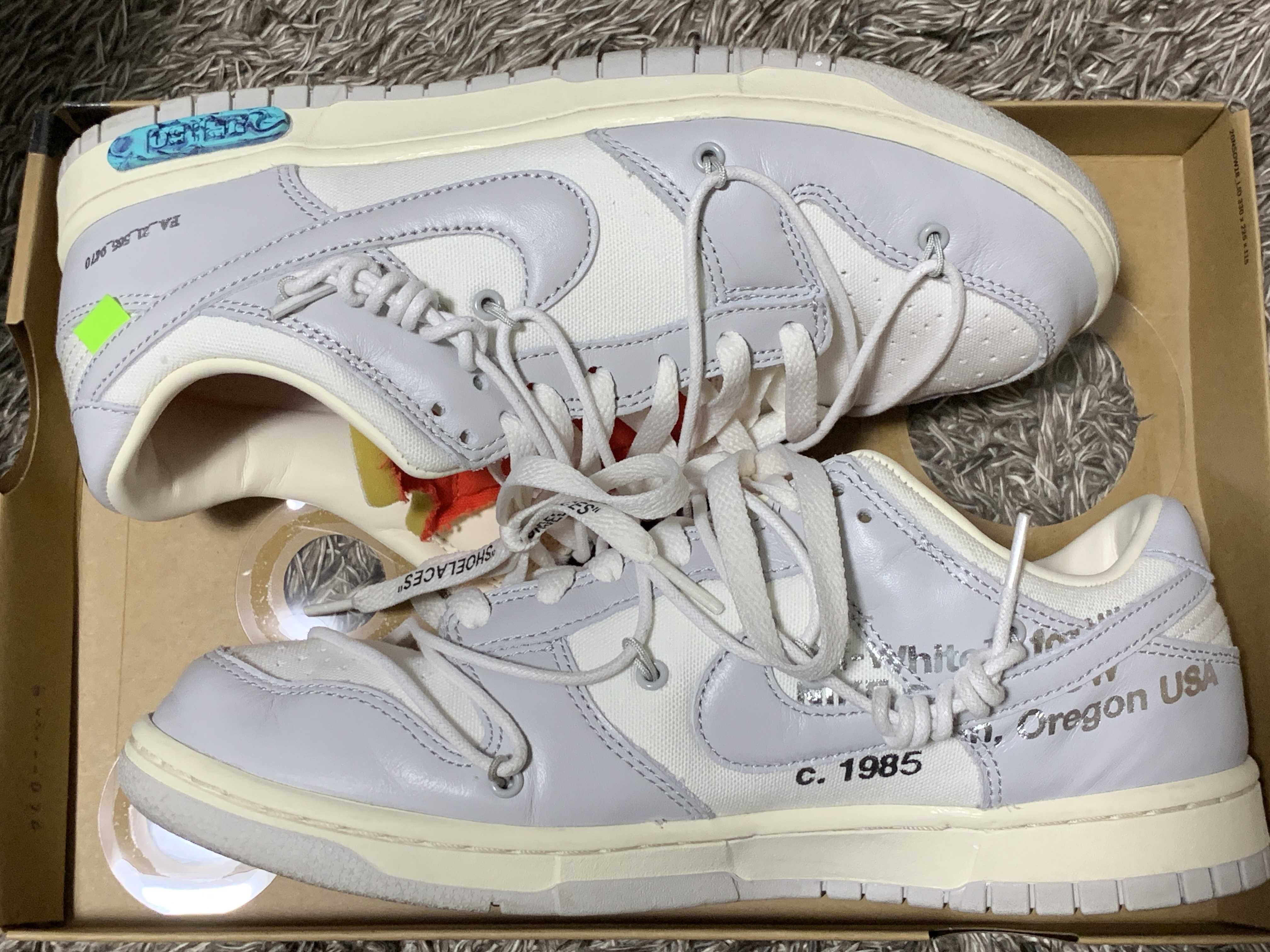 Off-White × Nike Dunk Low 1 of 50 "Lot.45"