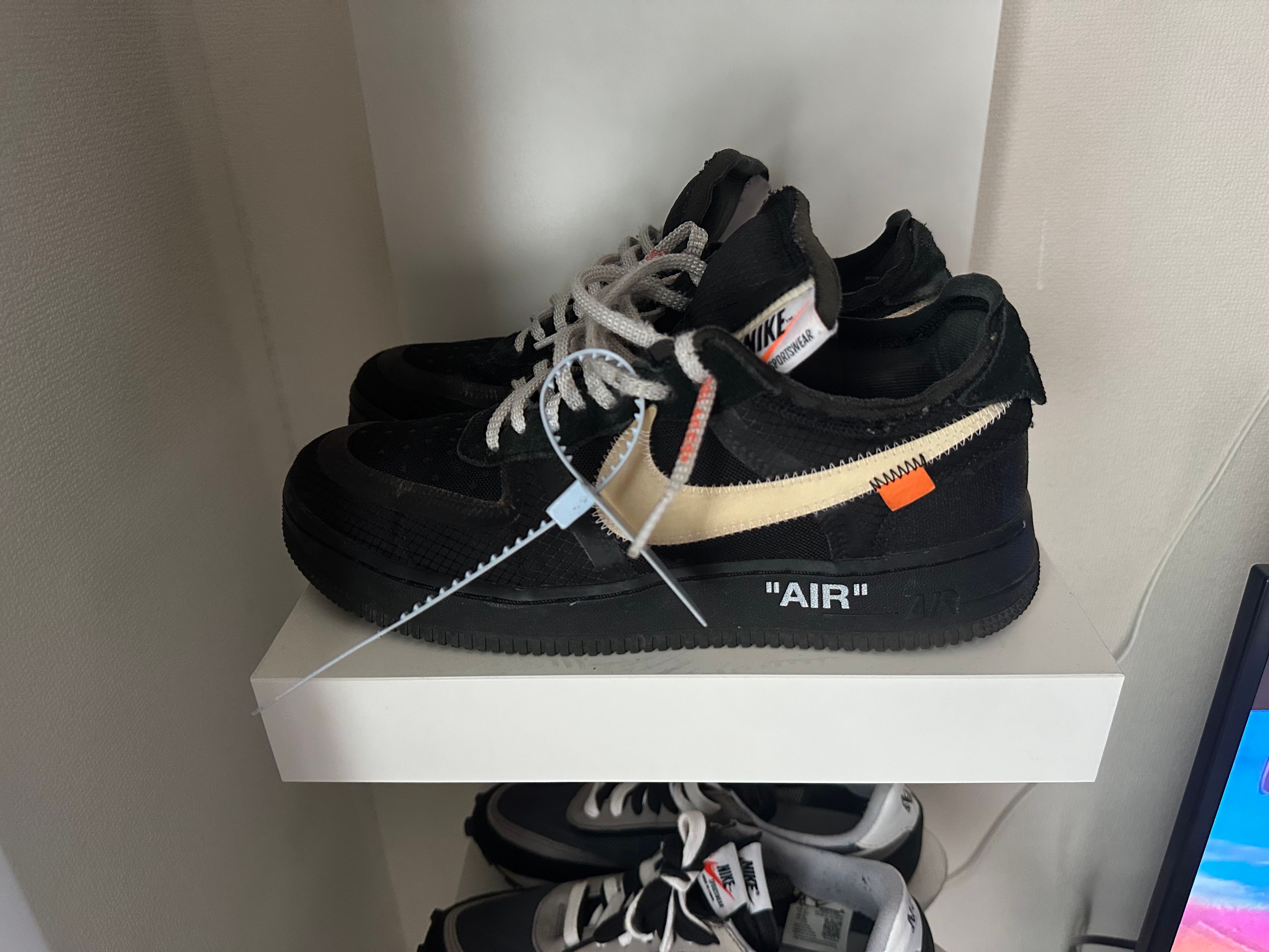 【未使用級】NIKE エアフォース1 AF1 海外限定 25.5 キルティング エア フォース 1 NIKE AIR FORCE '07 ナイキ 07 海外限定 日本未