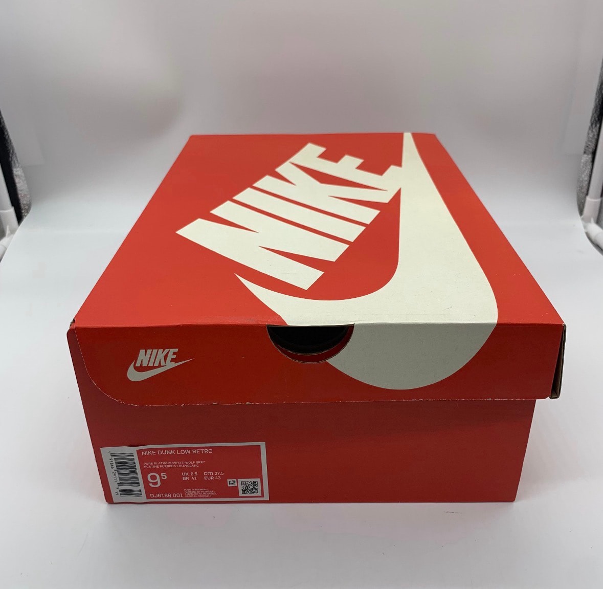 Nike Dunk Low "Pure Platinum/White/Wolf Gray"