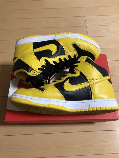 Nike Dunk High "Black/Varsity Maize"