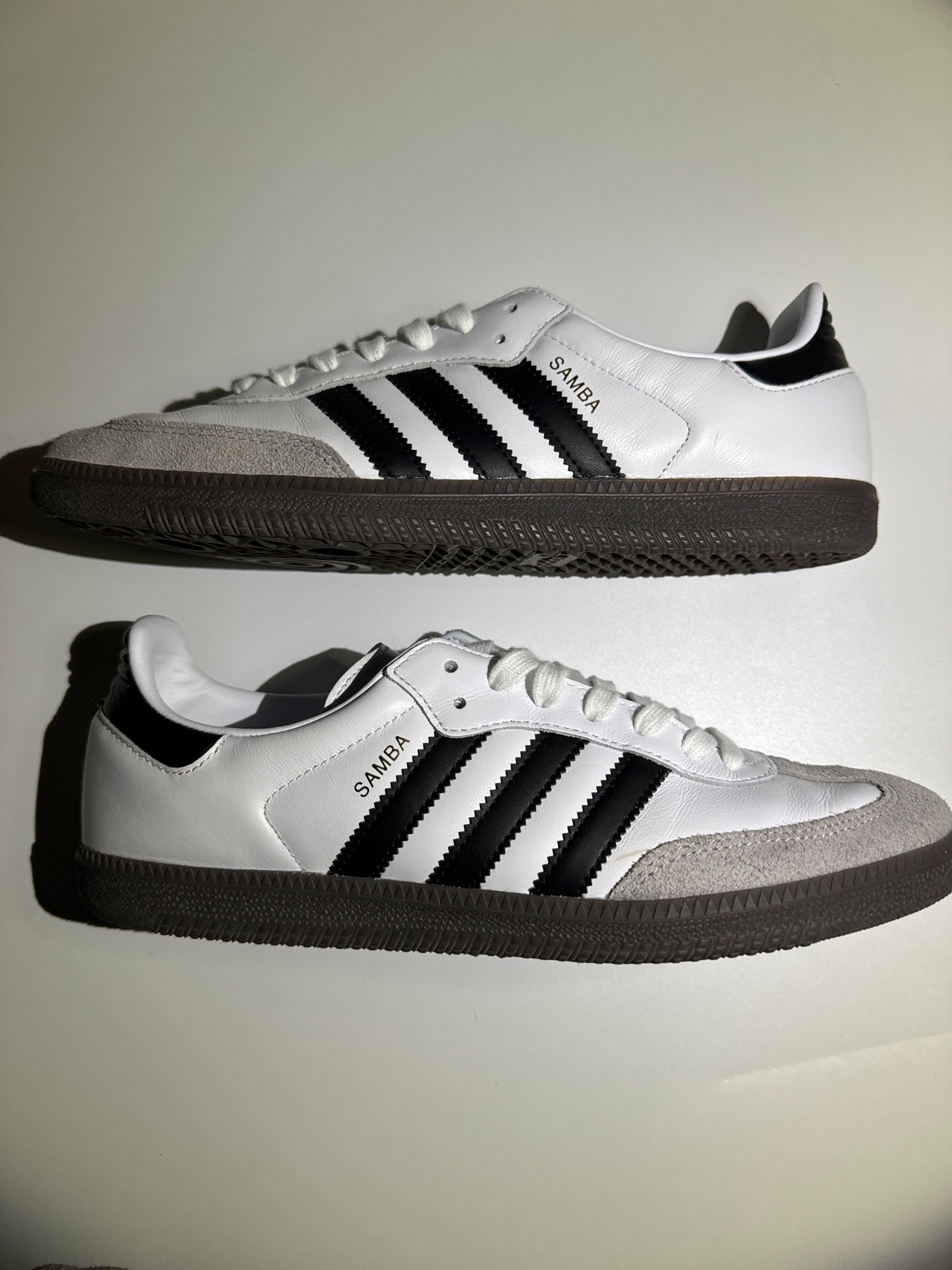 adidas Samba OG "Cloud White/Core Black/Clear Granite"
