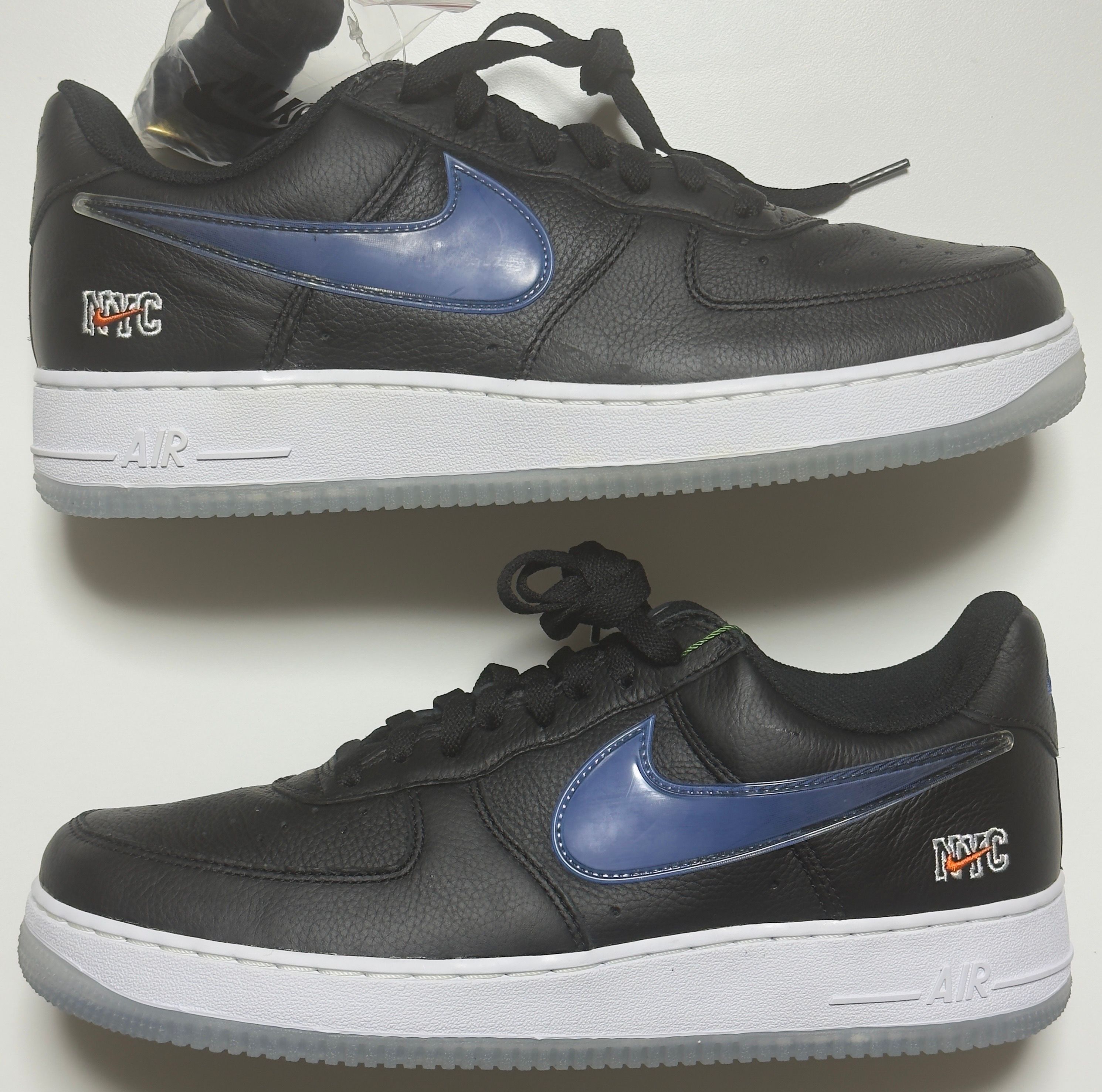 KITH × Nike Air Force 1 Low New York Knicks "Black/Brilliant Orange/Rush/Brilliant White"