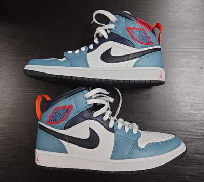 FACETASM × Nike Air Jordan 1 Mid "White/Navy"