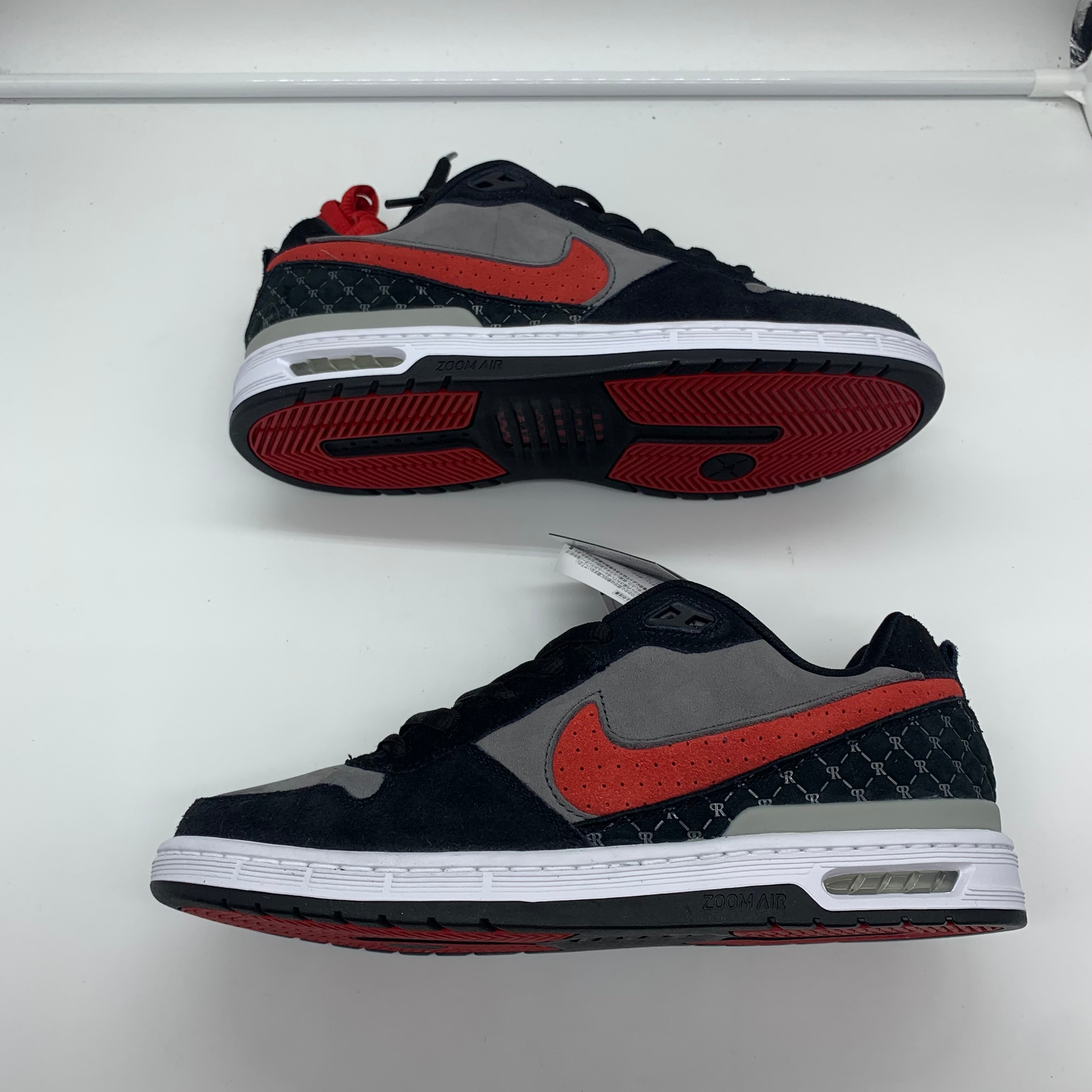 Nike SB Paul Rodriguez Low "Bred/Black and Flint Grey"