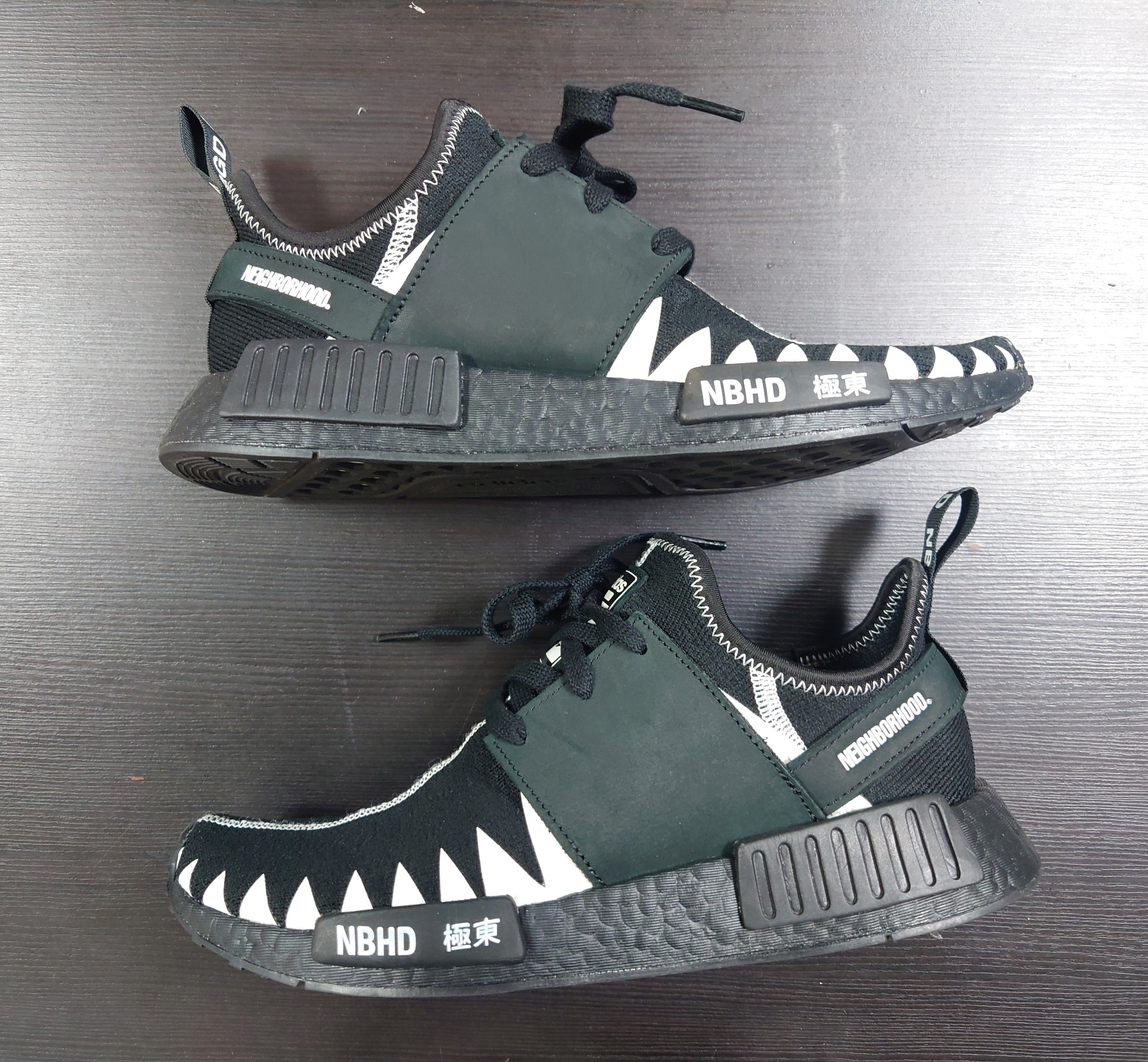 NEIGHBORHOOD × adidas NMD R1 "Core Black"
