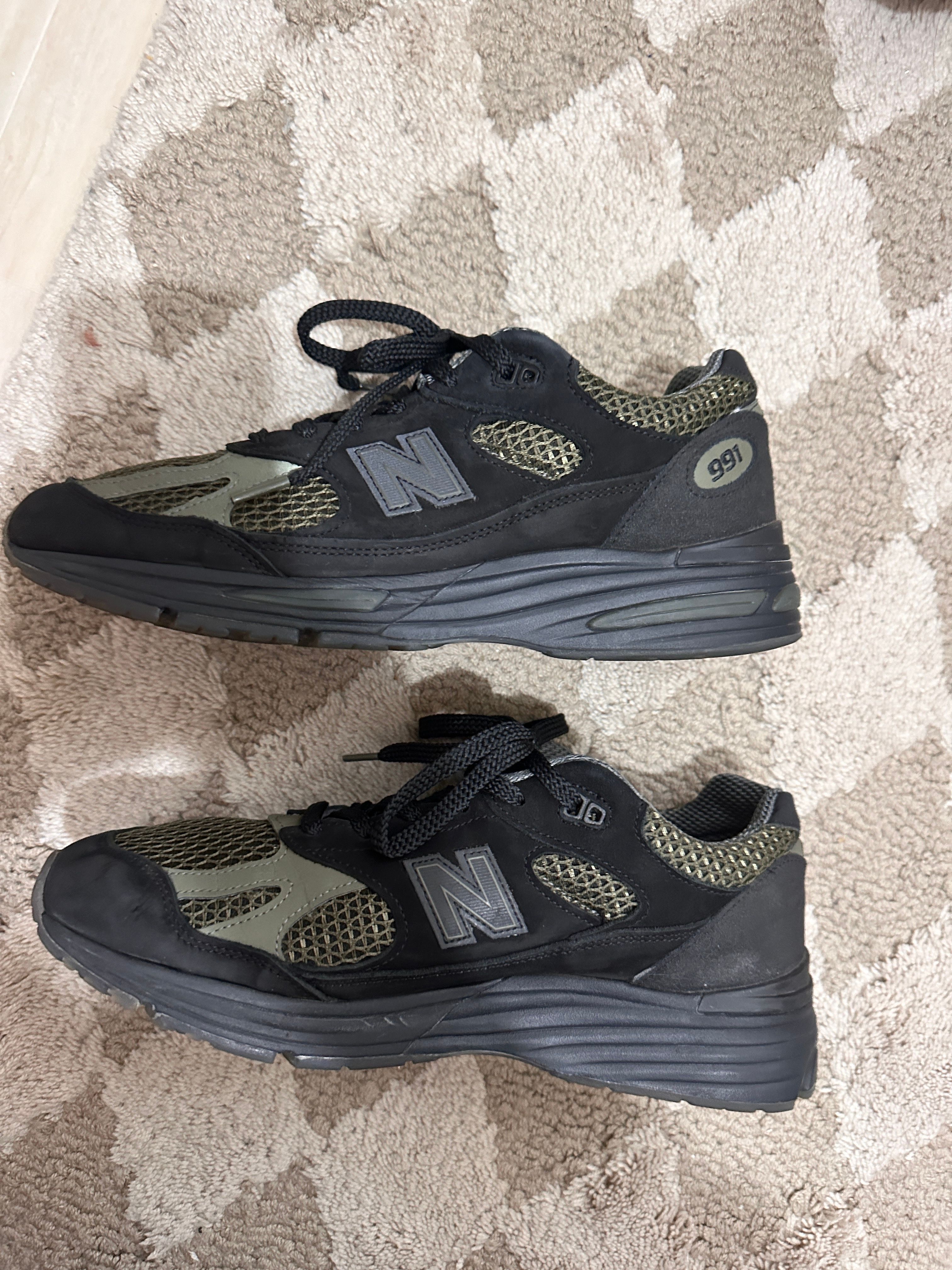 Stone Island × New Balance 991V2 "Black"