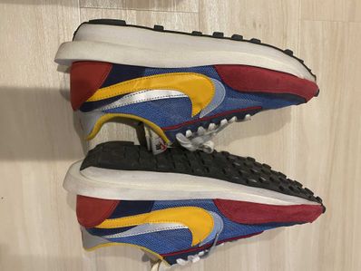 sacai × Nike LDV Waffle "Red/Blue"