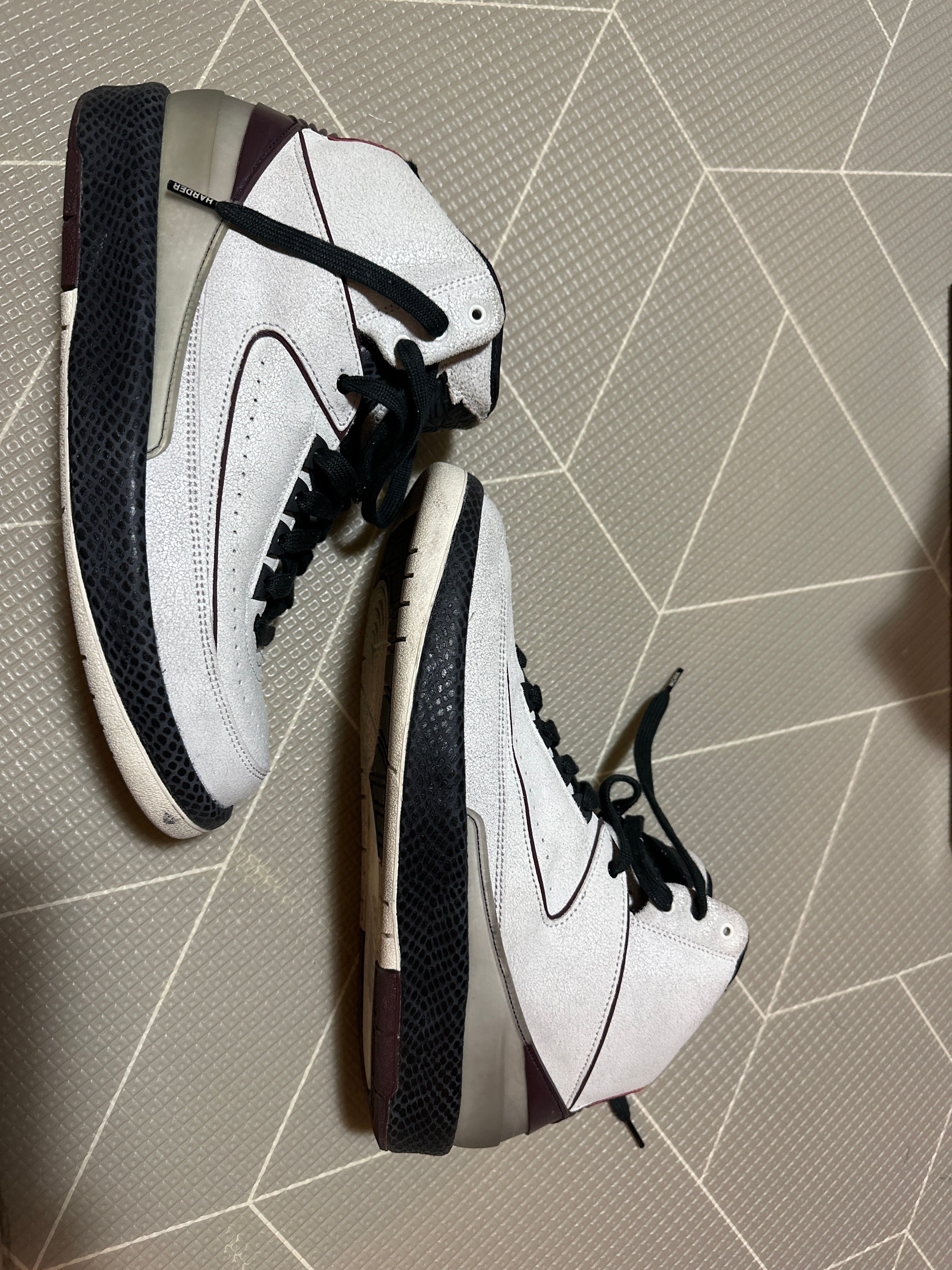 A Ma Maniere × Nike Air Jordan 2 "Airness/Sail and Burgundy"