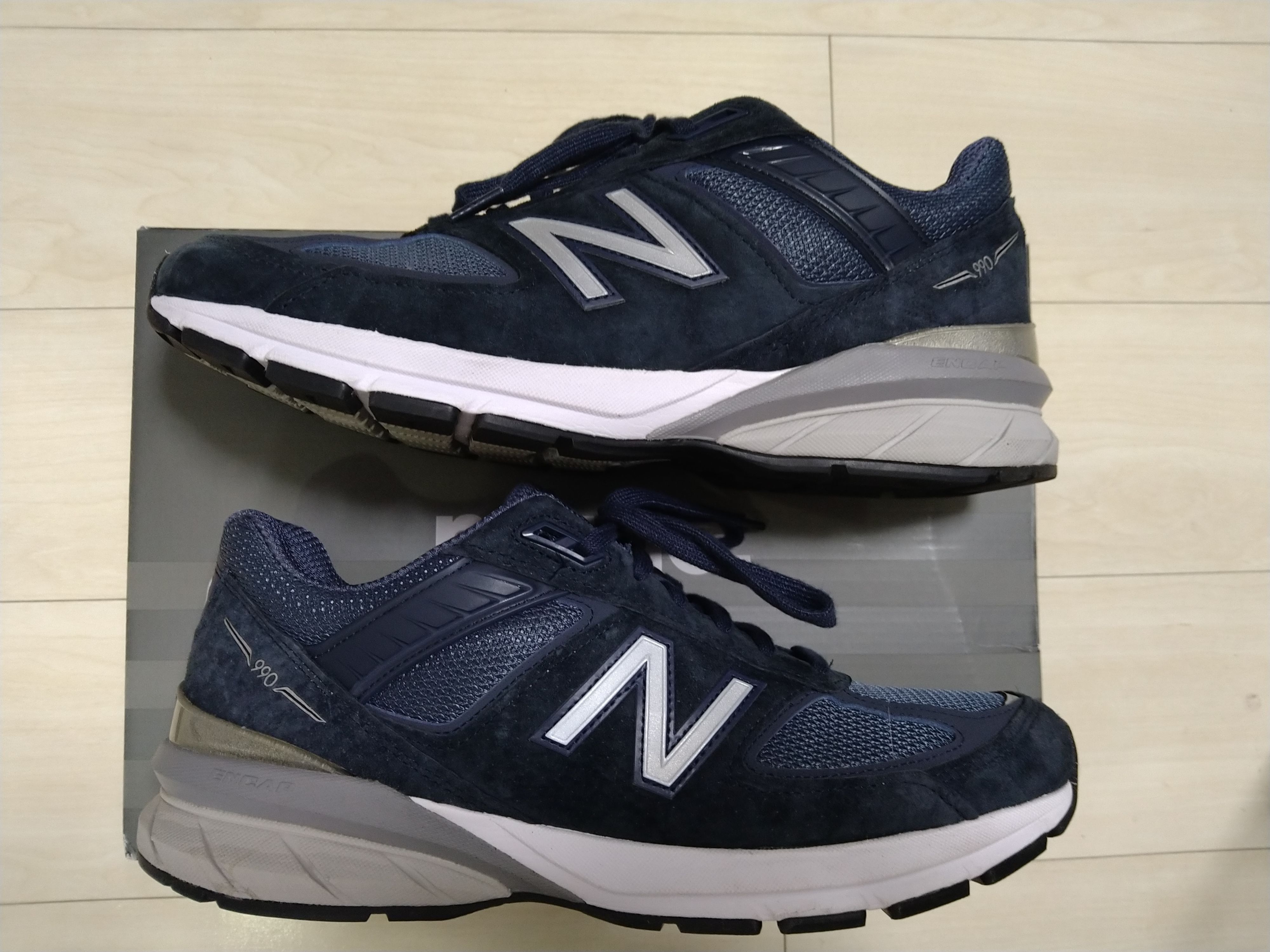New Balance 990V5 "Navy/Silver"