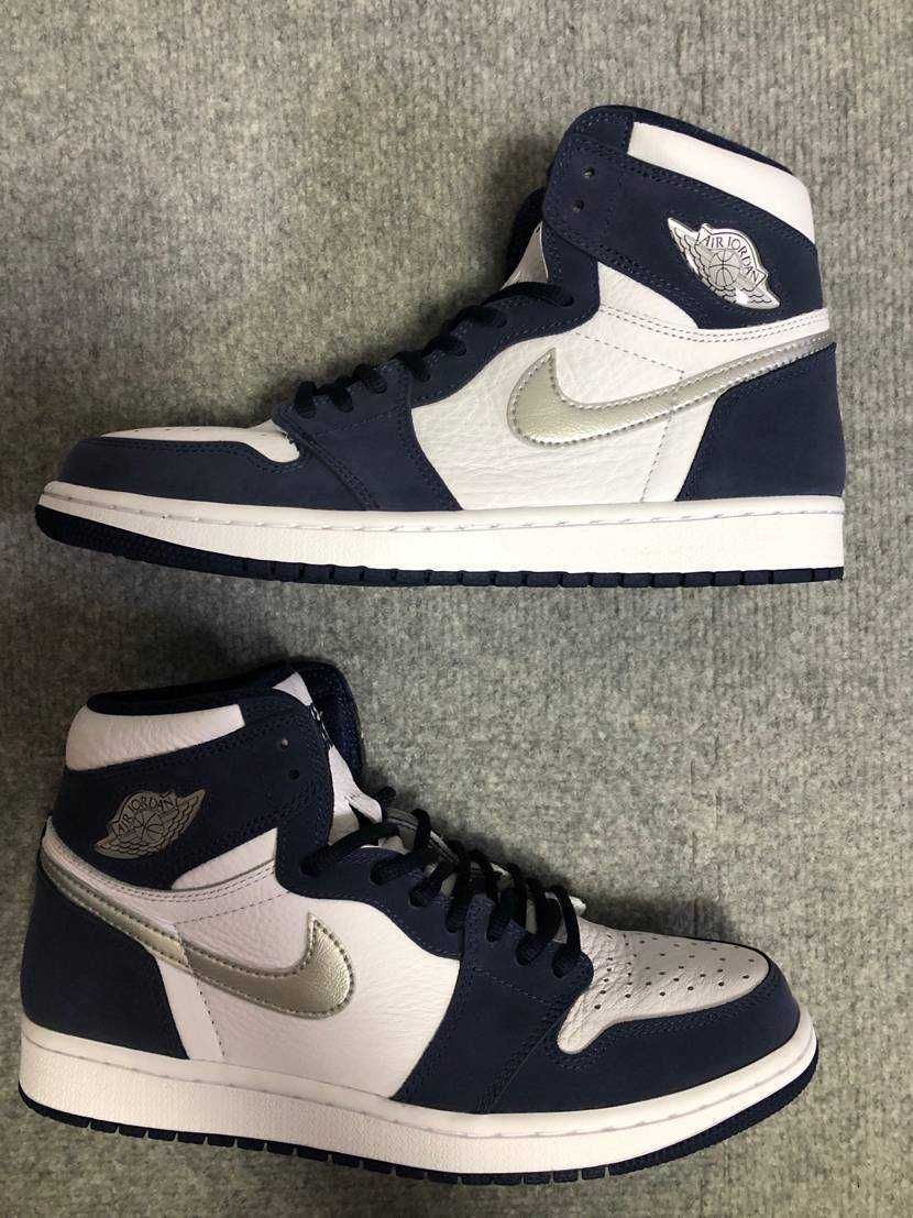 Nike Air Jordan 1 High OG CO.JP "White/Midnight Navy" (2020)(ブリーフケースなし)