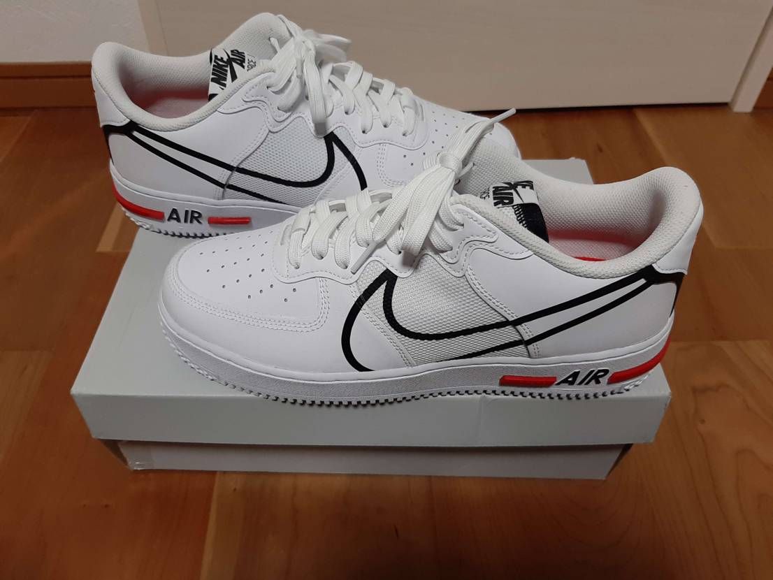 Nike Air Force 1 Low React "White"