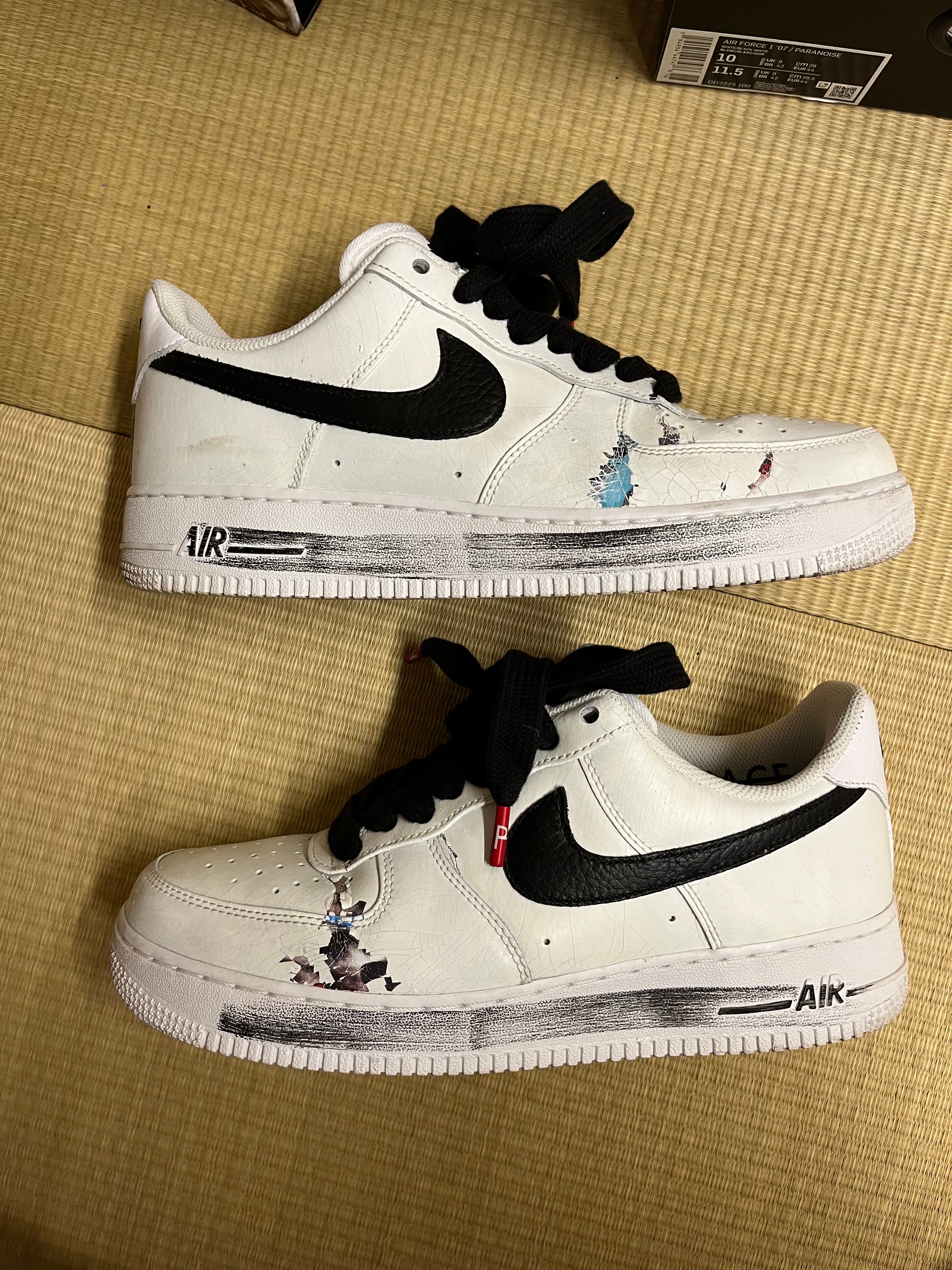 PEACEMINUSONE × Nike Air Force 1 Low "Para-noise/White/Black" / G-DRAGON