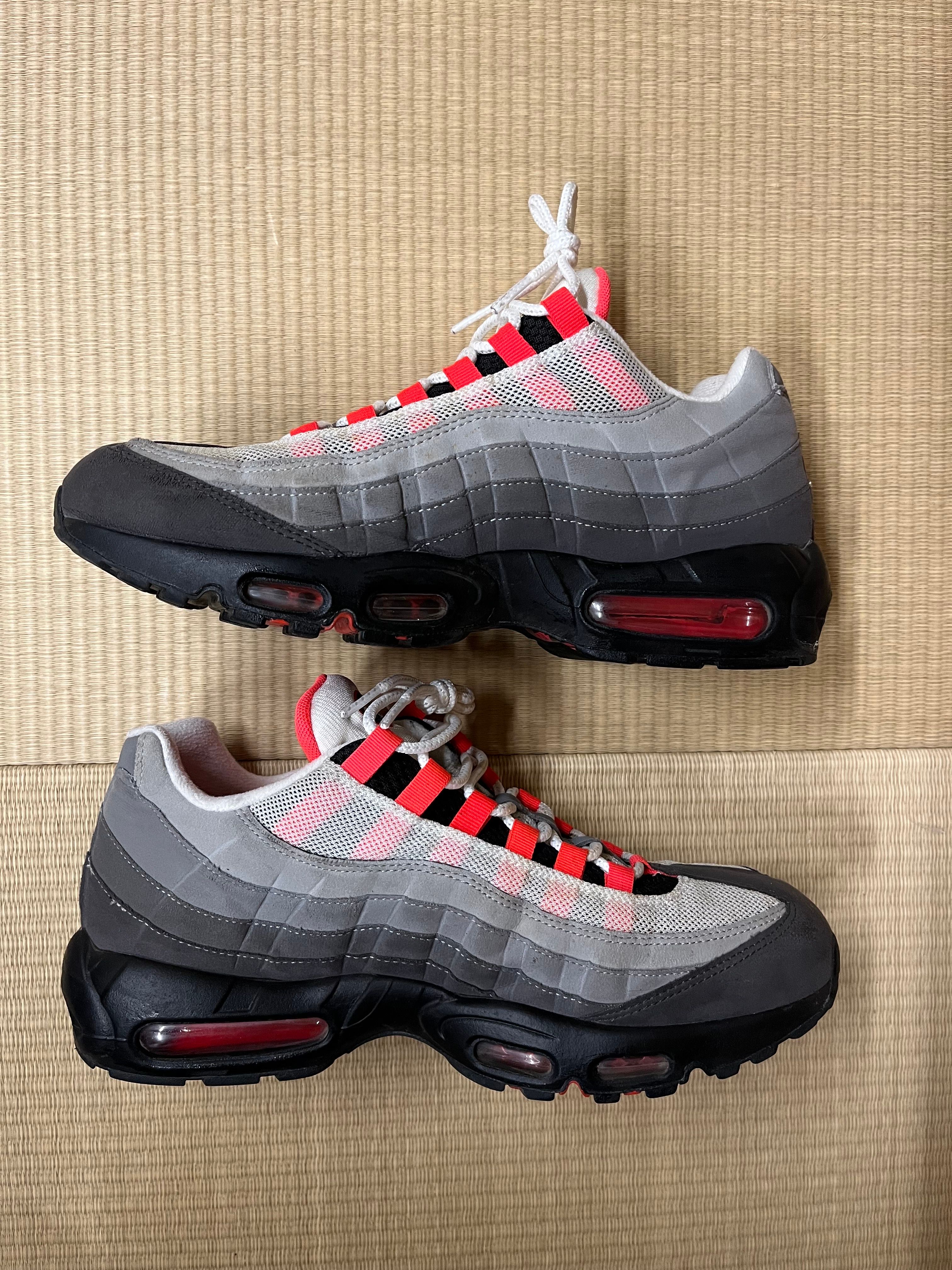 Nike Air Max 95 OG "White/Solar Red"