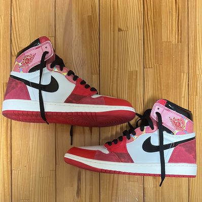 Spider-Man × Nike Air Jordan 1 Retro High OG SP "Spider-Man: Across the Spider-Verse/University Red"