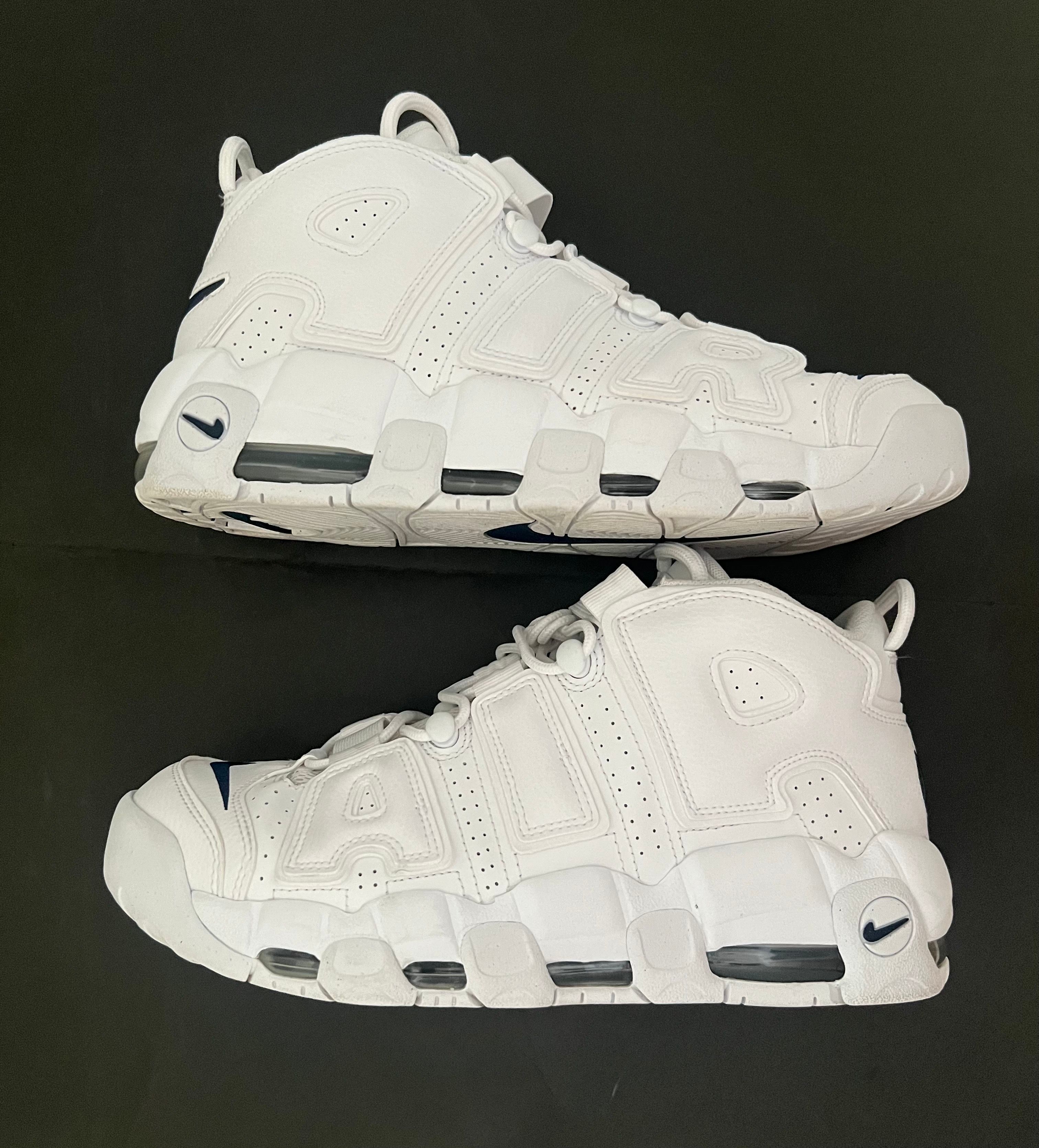 Nike Air More Uptempo "White/Midnight Navy"