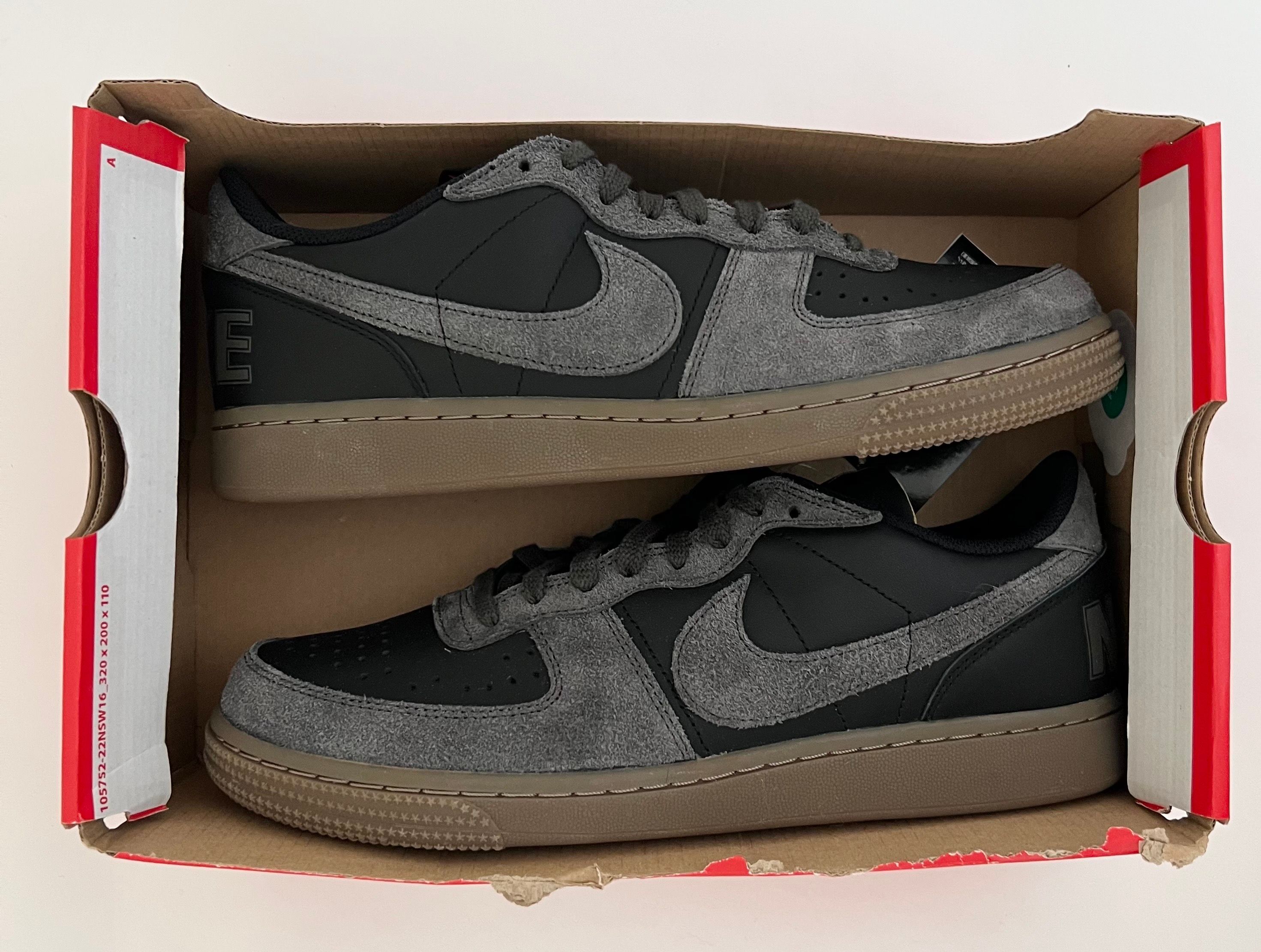 Nike Terminator Low "Black and Medium Ash"