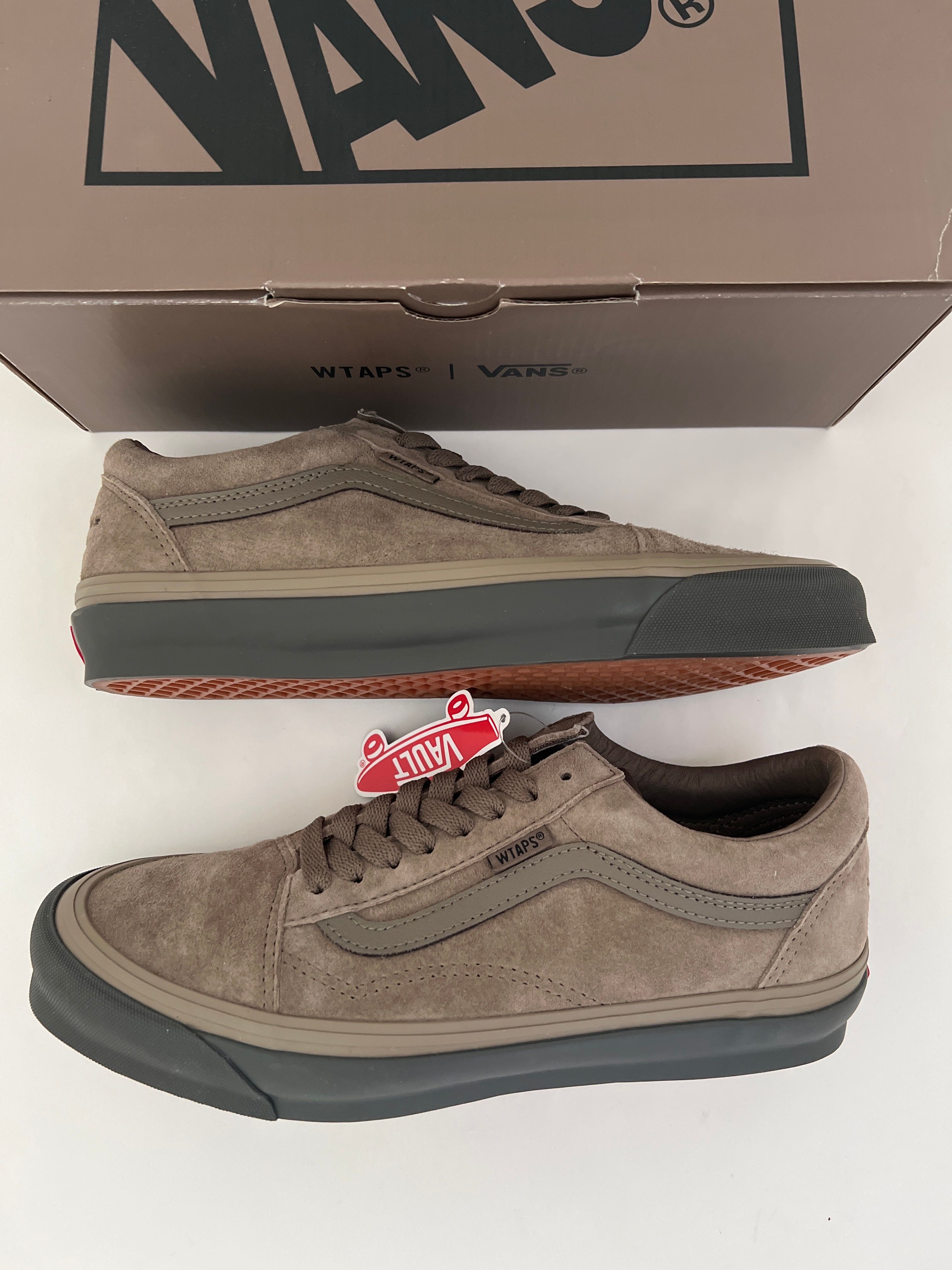 WTAPS × Vault by Vans OG Old Skool LX "Coyote Brown"