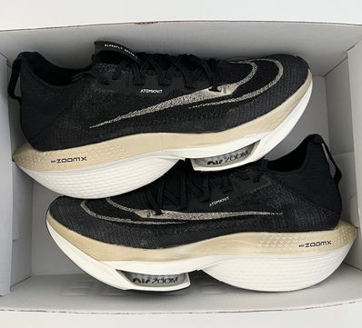 Nike AlphaFly 2 "Black/Sail/Metallic Gold Grain"