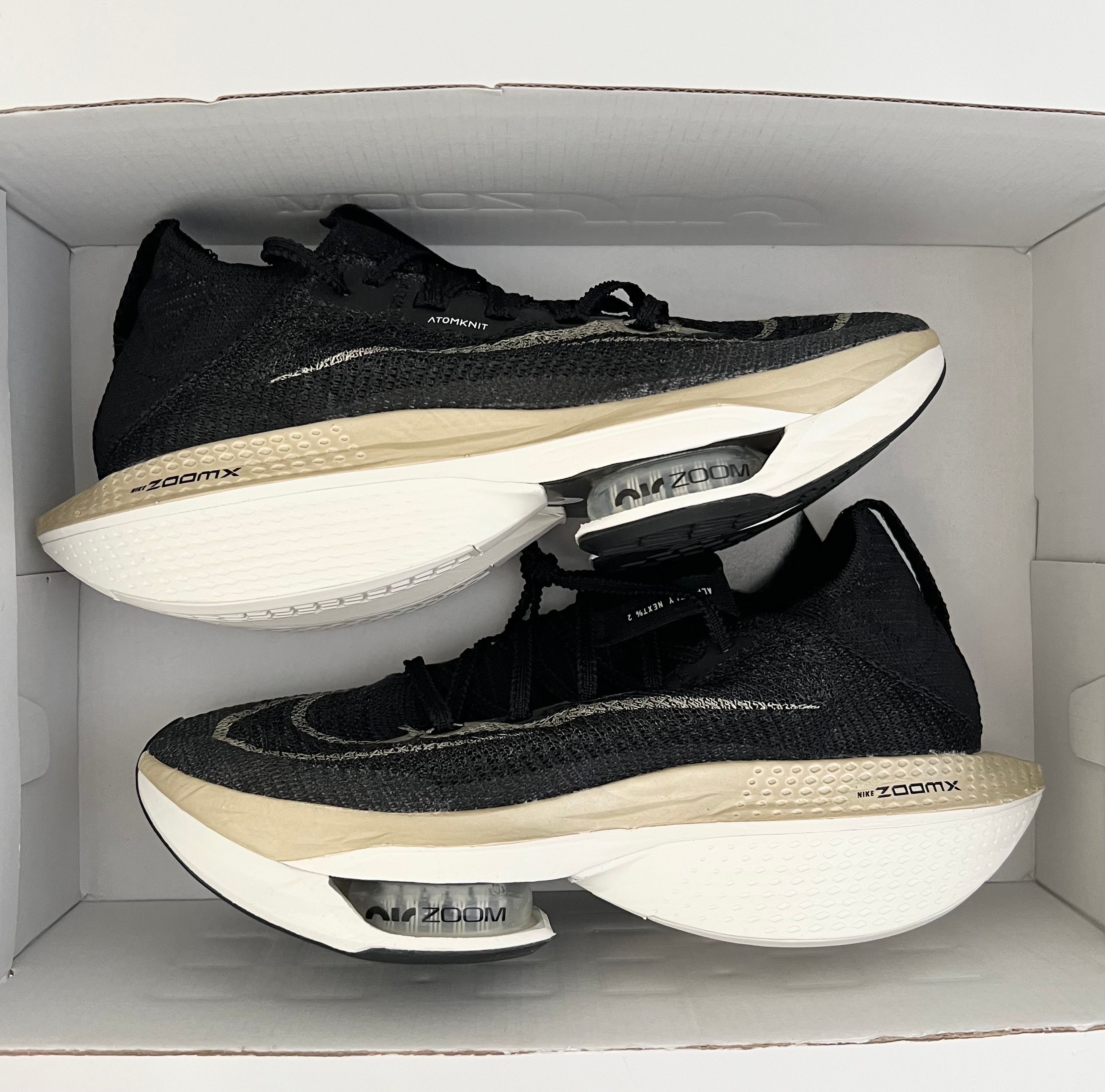 Nike AlphaFly 2 "Black/Sail/Metallic Gold Grain"