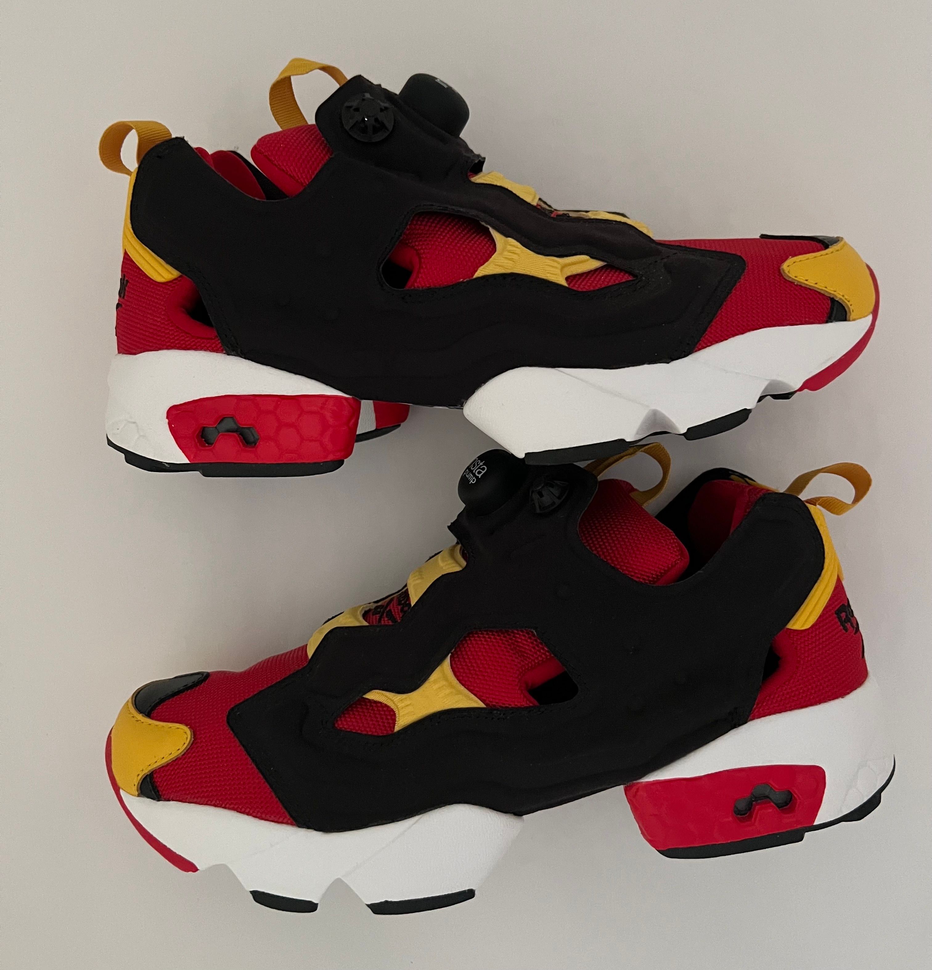REEBOK INSTAPUMP FURY OG MU "RED/BLACK/YELLOW"