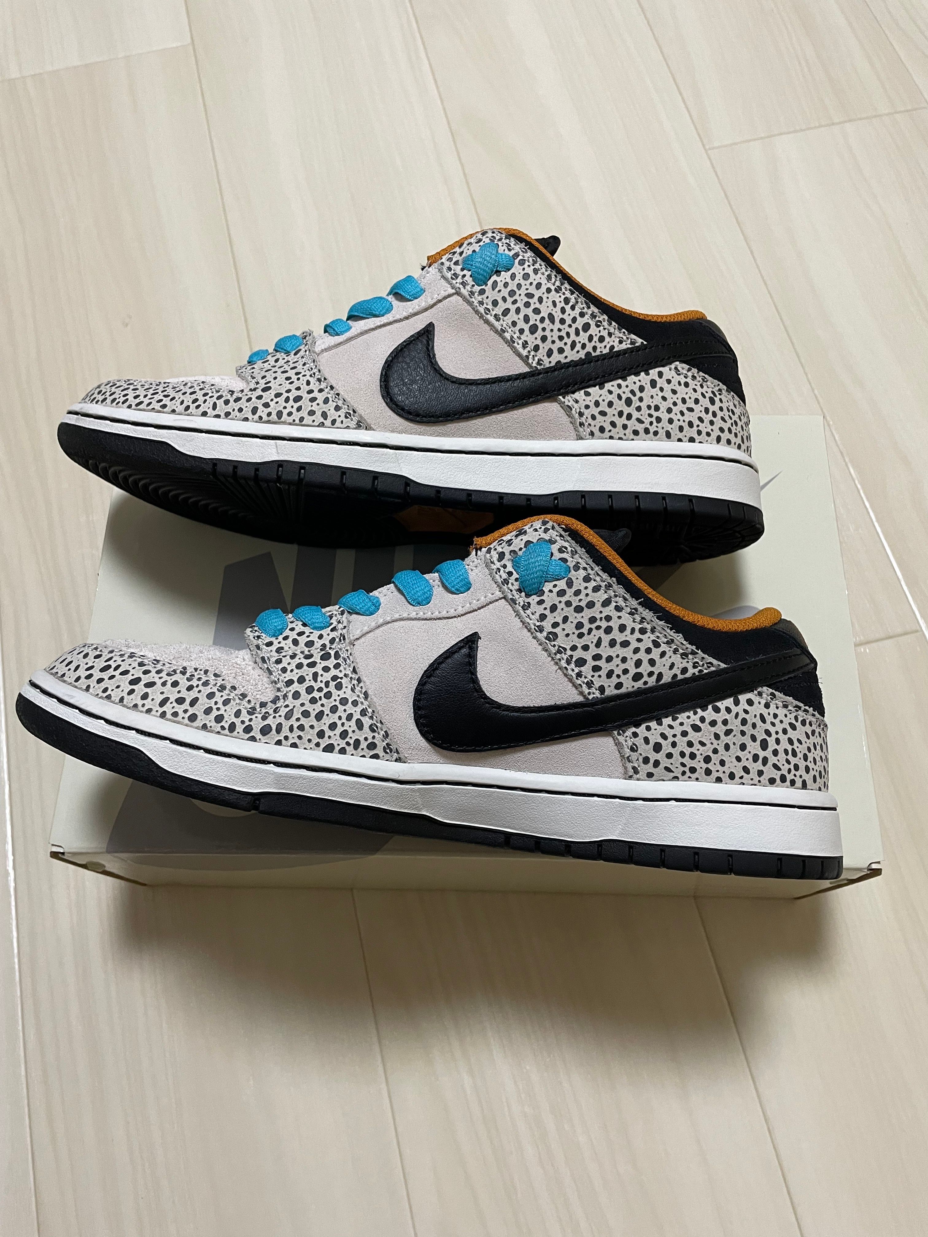 Nike SB Dunk Low Pro Electric Safari "Phantom and Black"