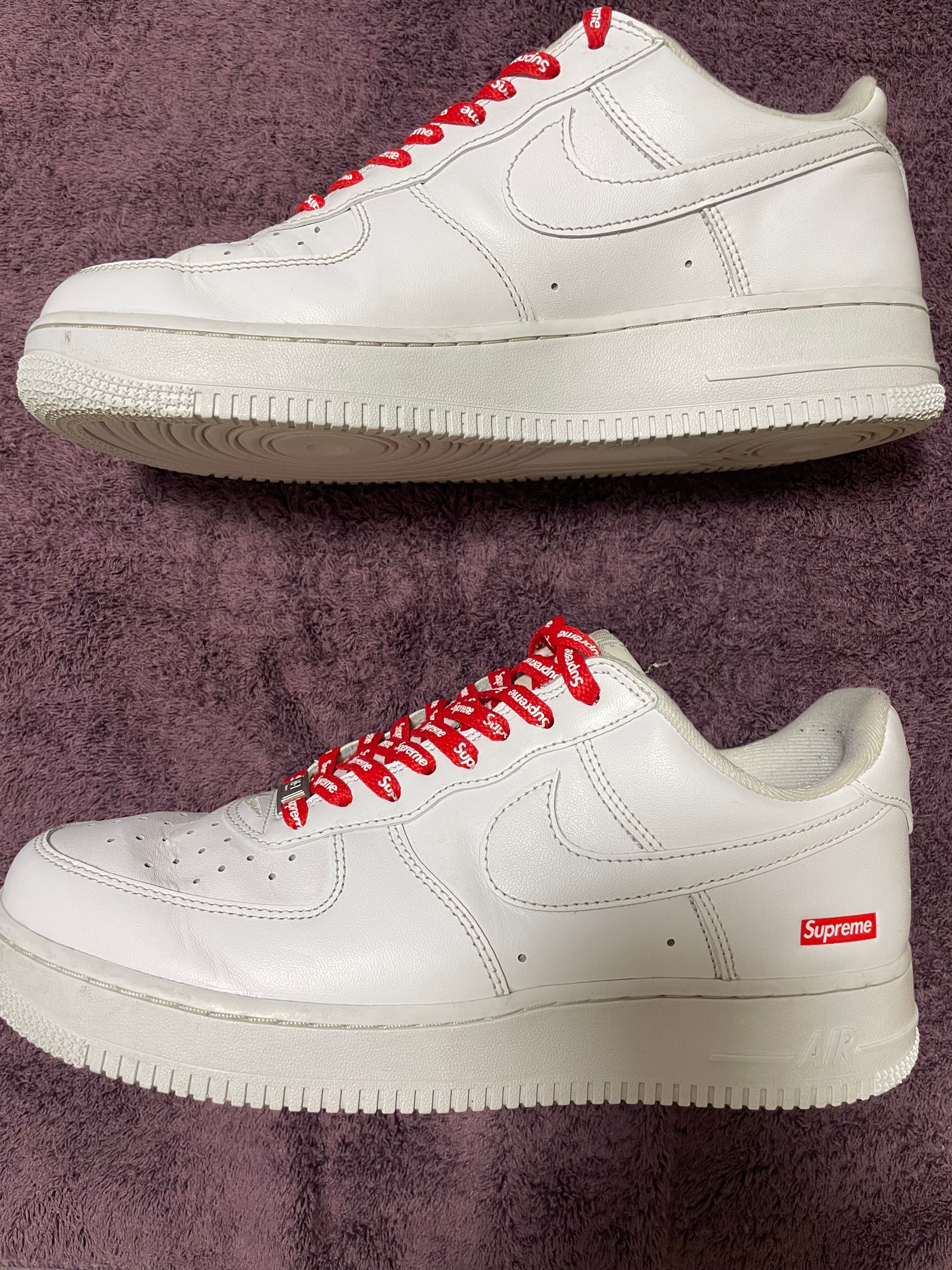 Supreme × Nike Air Force 1 Low "White"