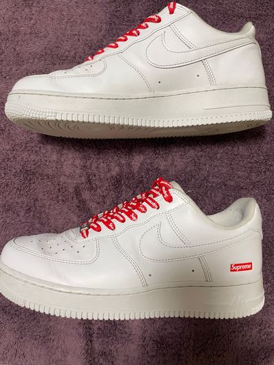 Supreme × Nike Air Force 1 Low "White"