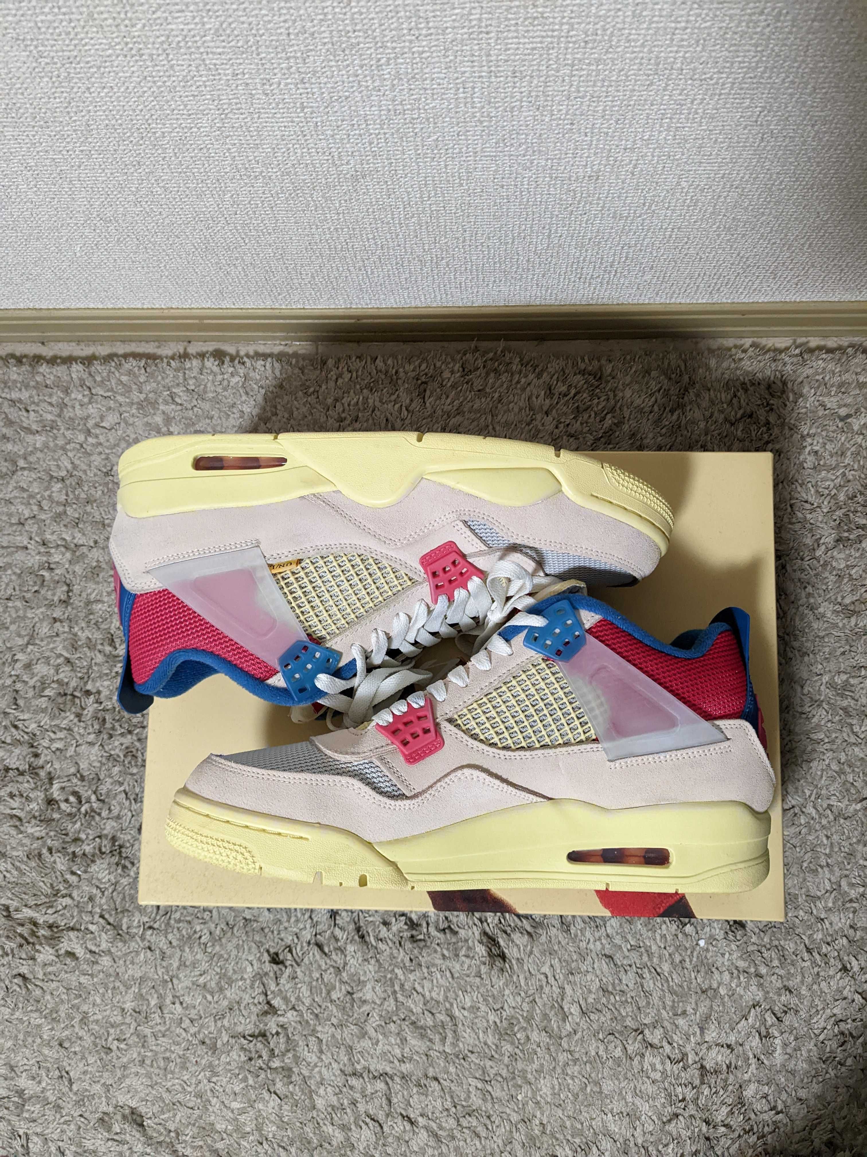 UNION × Nike Air Jordan 4 SP "Guava Ice/Light Fusion Red"