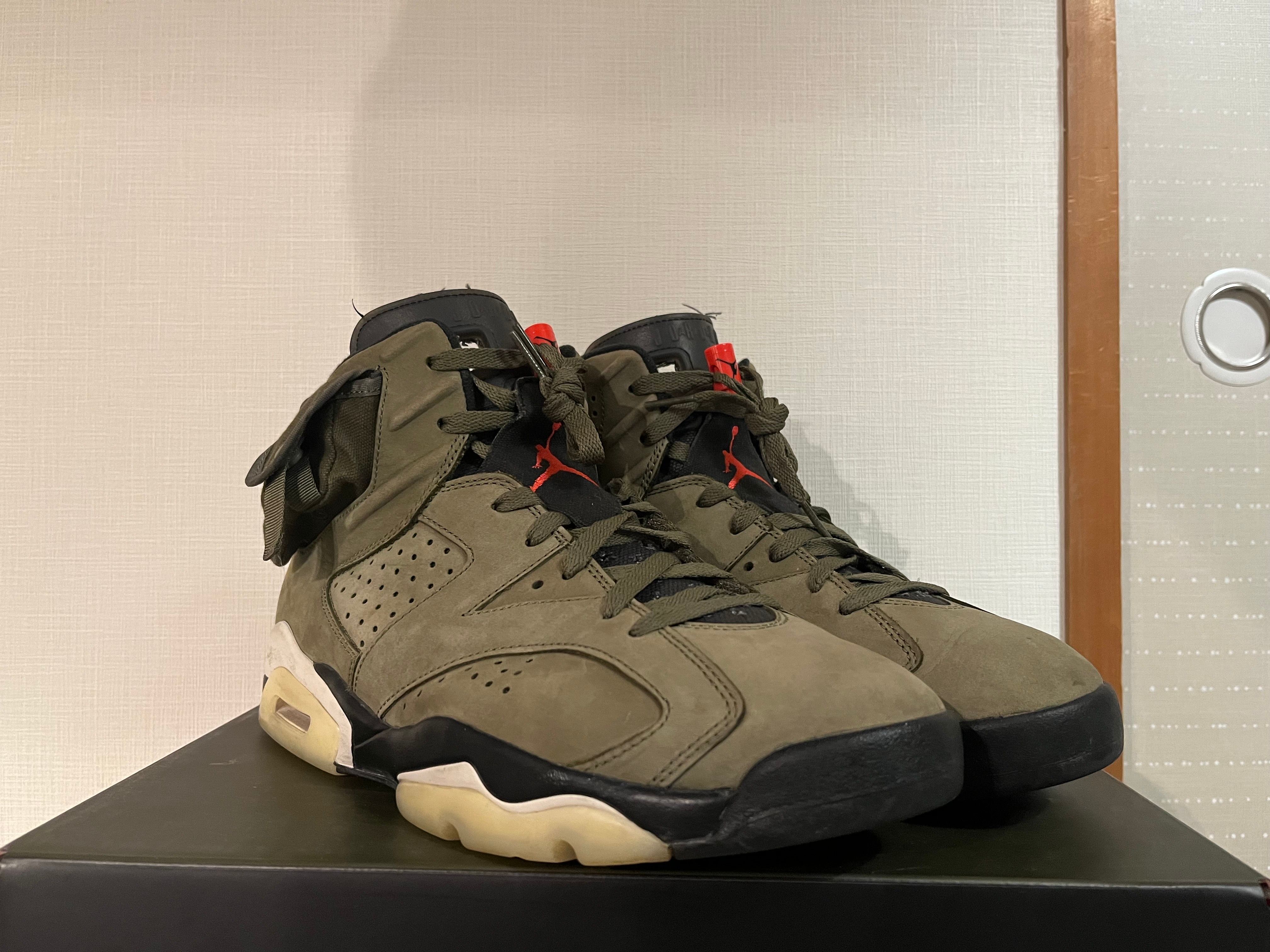 Travis Scott × Nike Air Jordan 6 Retro "Medium Olive"