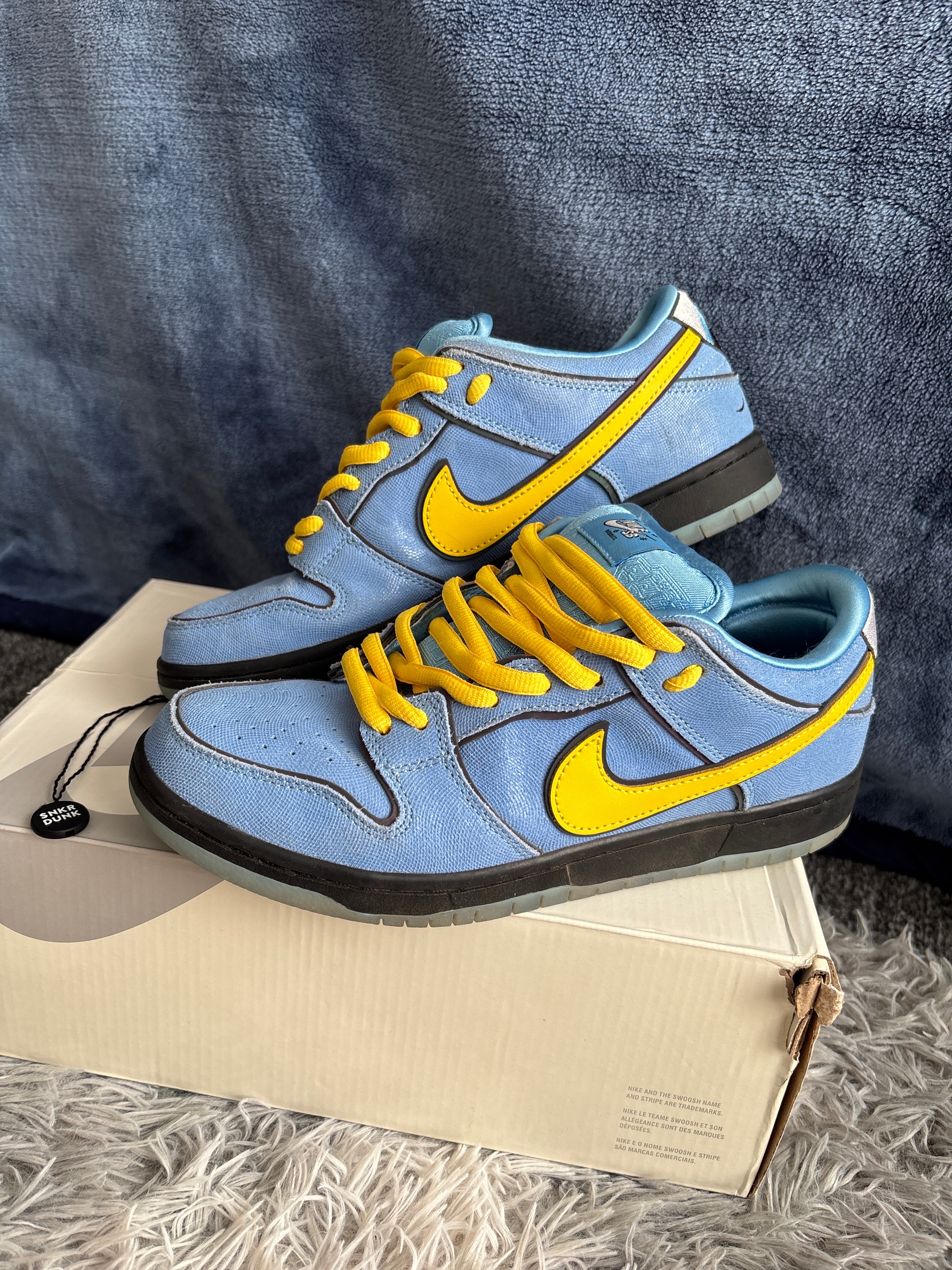 パワーパフガールズ × ナイキ SB ダンク ロー プロ QS "バブルス"