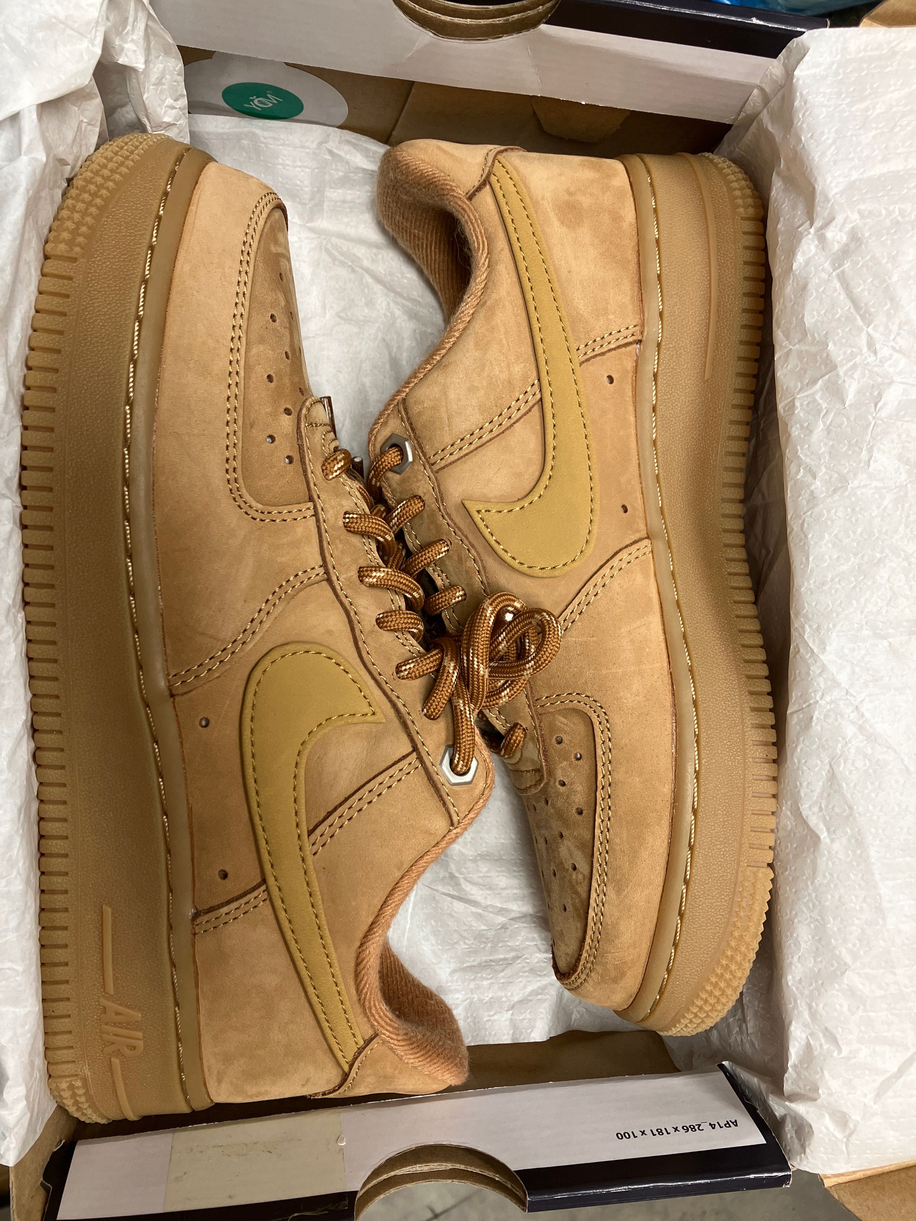 Nike Women's Air Force 1 '07 WB "Flax/Wheat Gum"