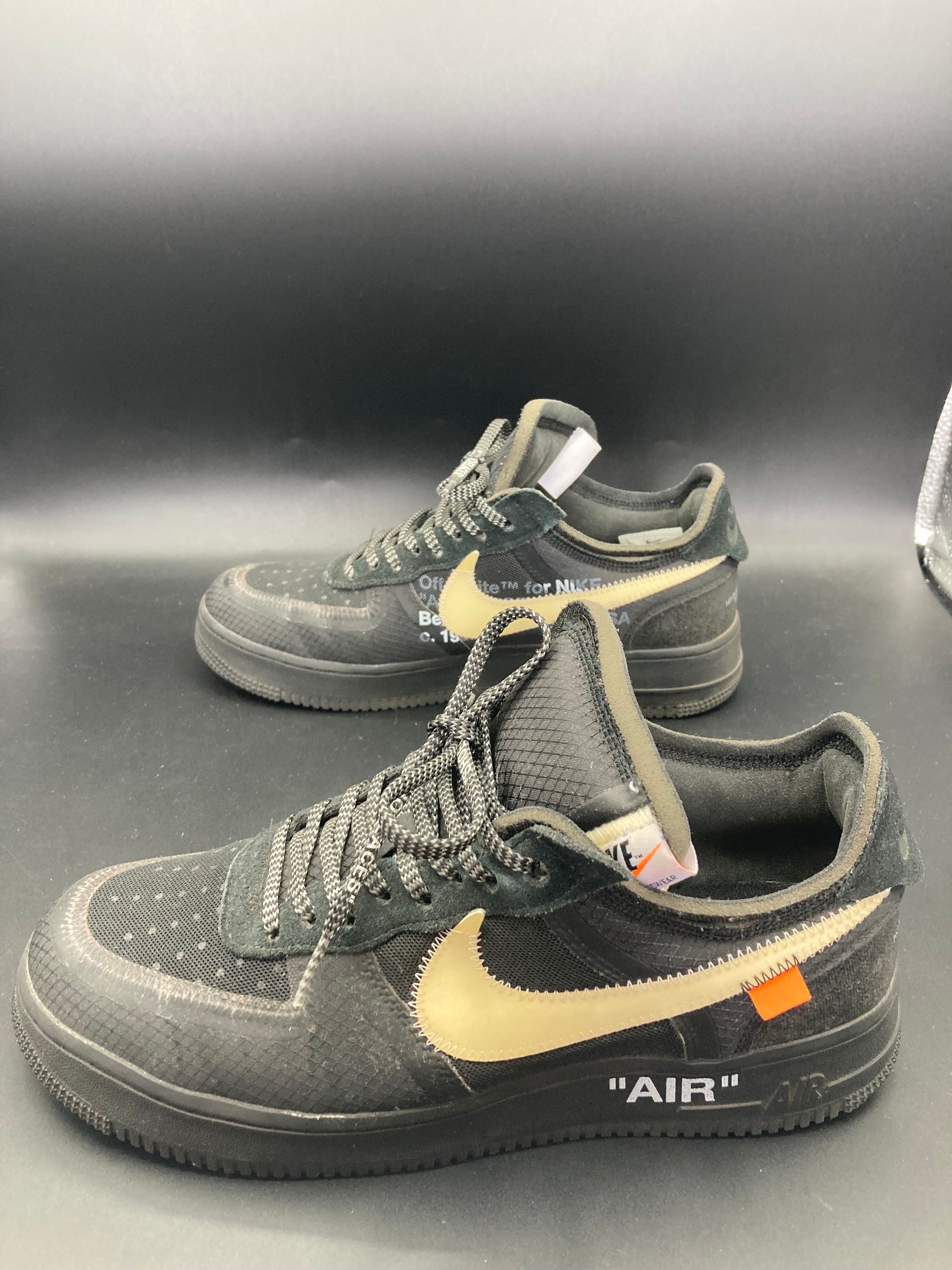 Off-White × Nike Air Force 1 Low "Black"