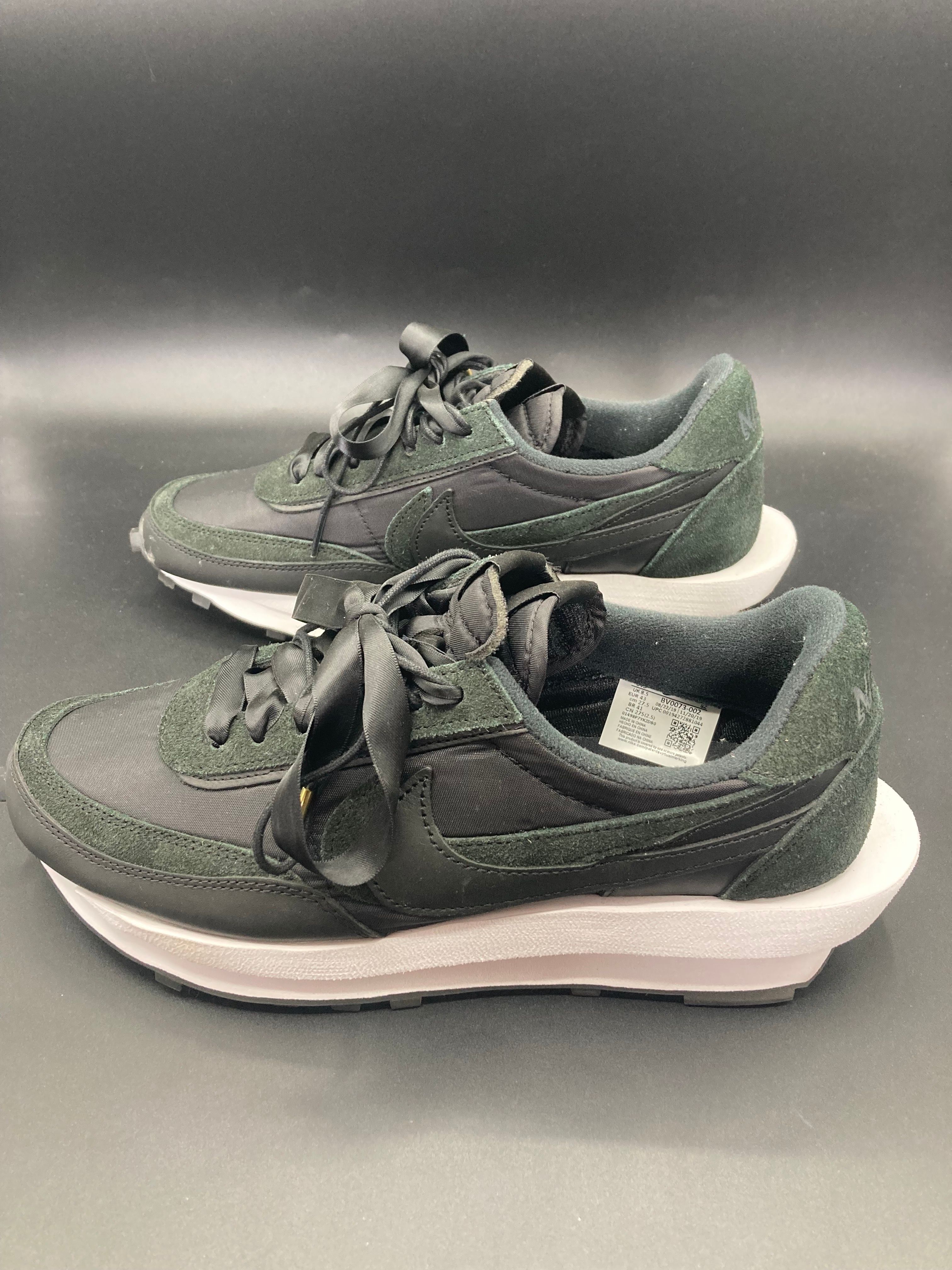 sacai × Nike LDV Waffle "Triple Black"