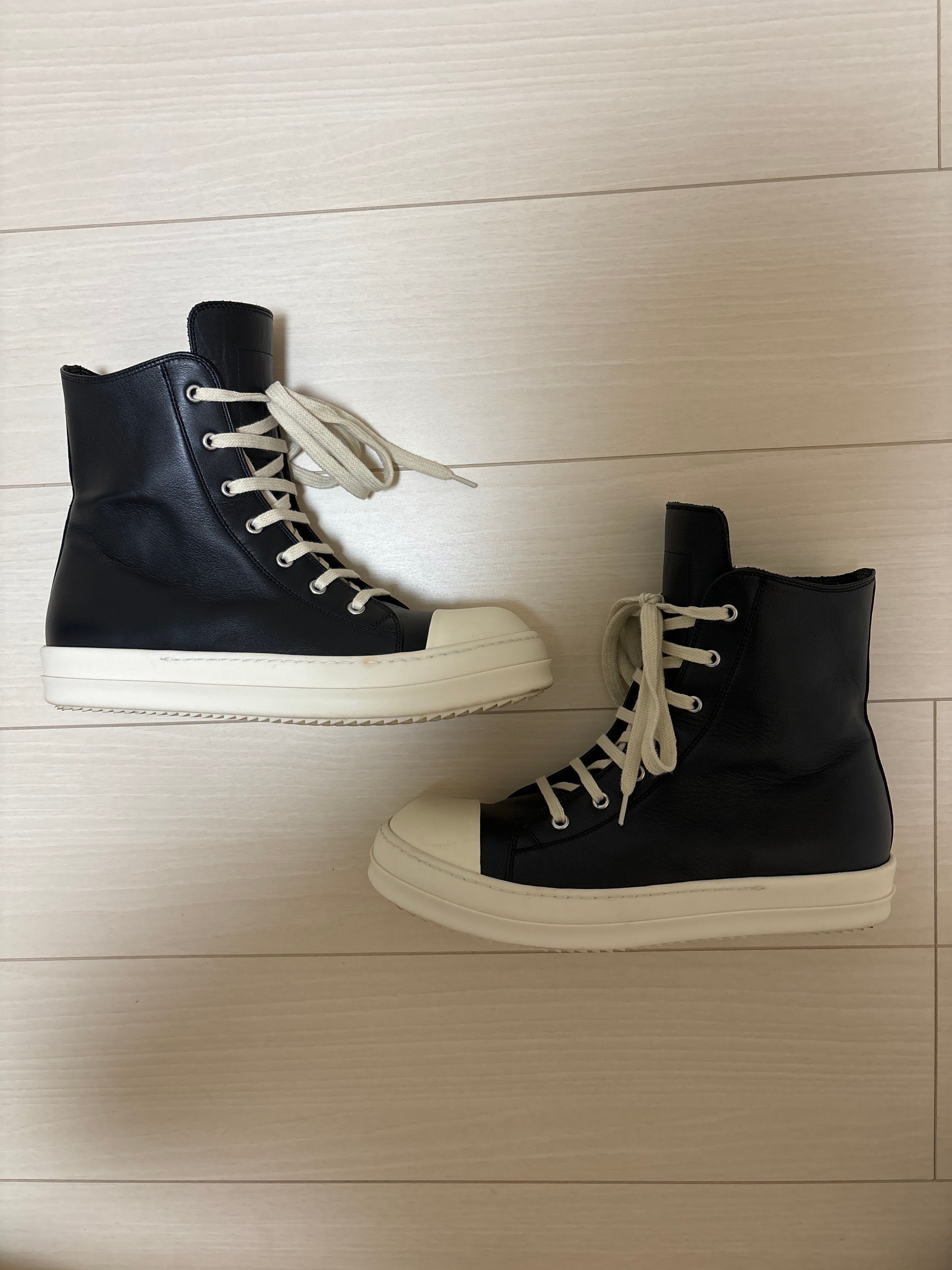 Rick Owens Sneakers "Black/Milk"