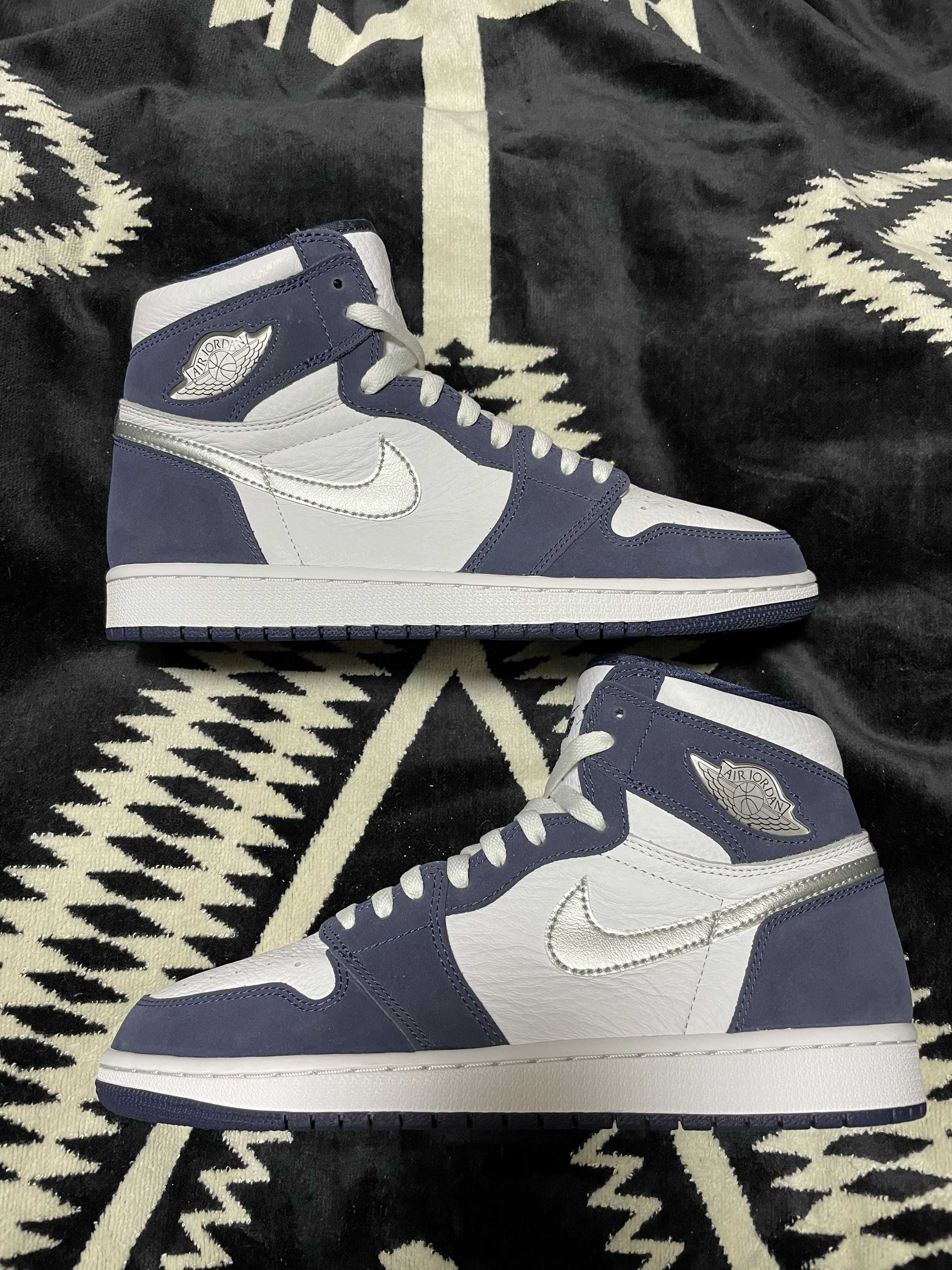 Nike Air Jordan 1 High OG CO.JP "White/Midnight Navy" (2020)(ブリーフケースなし)